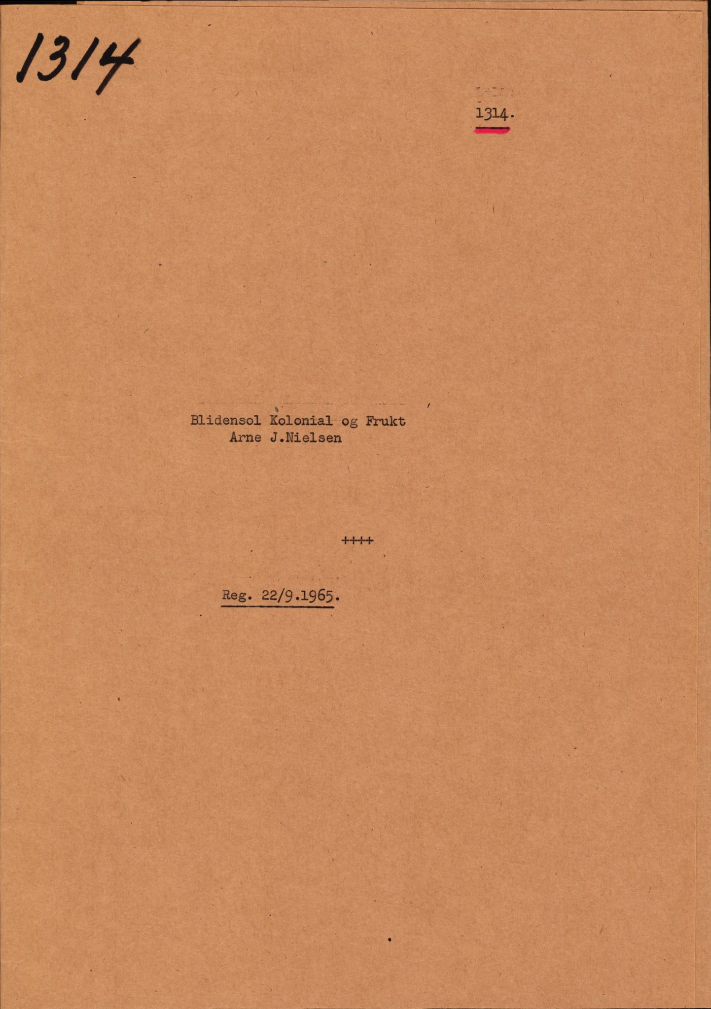 Stavanger byfogd, AV/SAST-A-101408/002/J/Jd/Jde/L0004: Registreringsmeldinger og bilag. Enkeltmannsforetak, 1001-1350, 1891-1990, p. 512