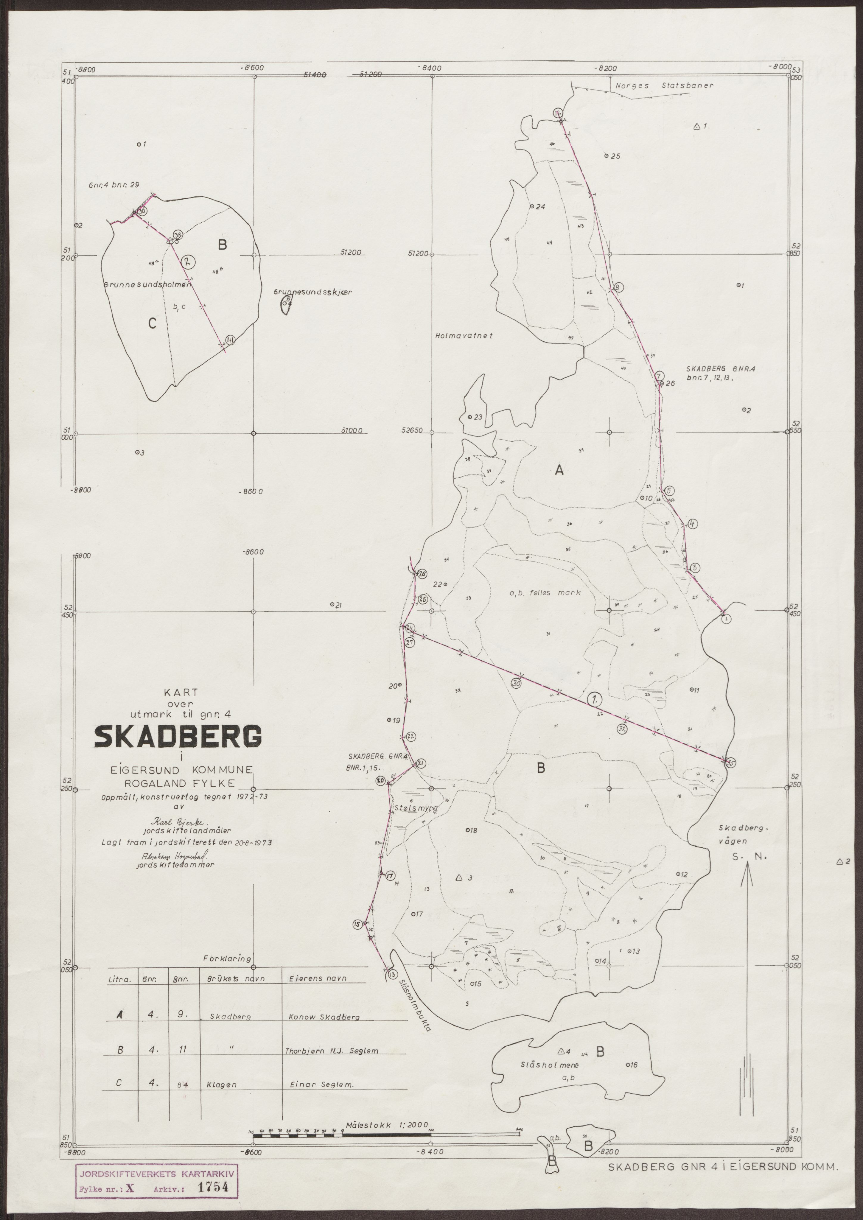 Jordskifteverkets kartarkiv, RA/S-3929/T, 1859-1988, p. 2158