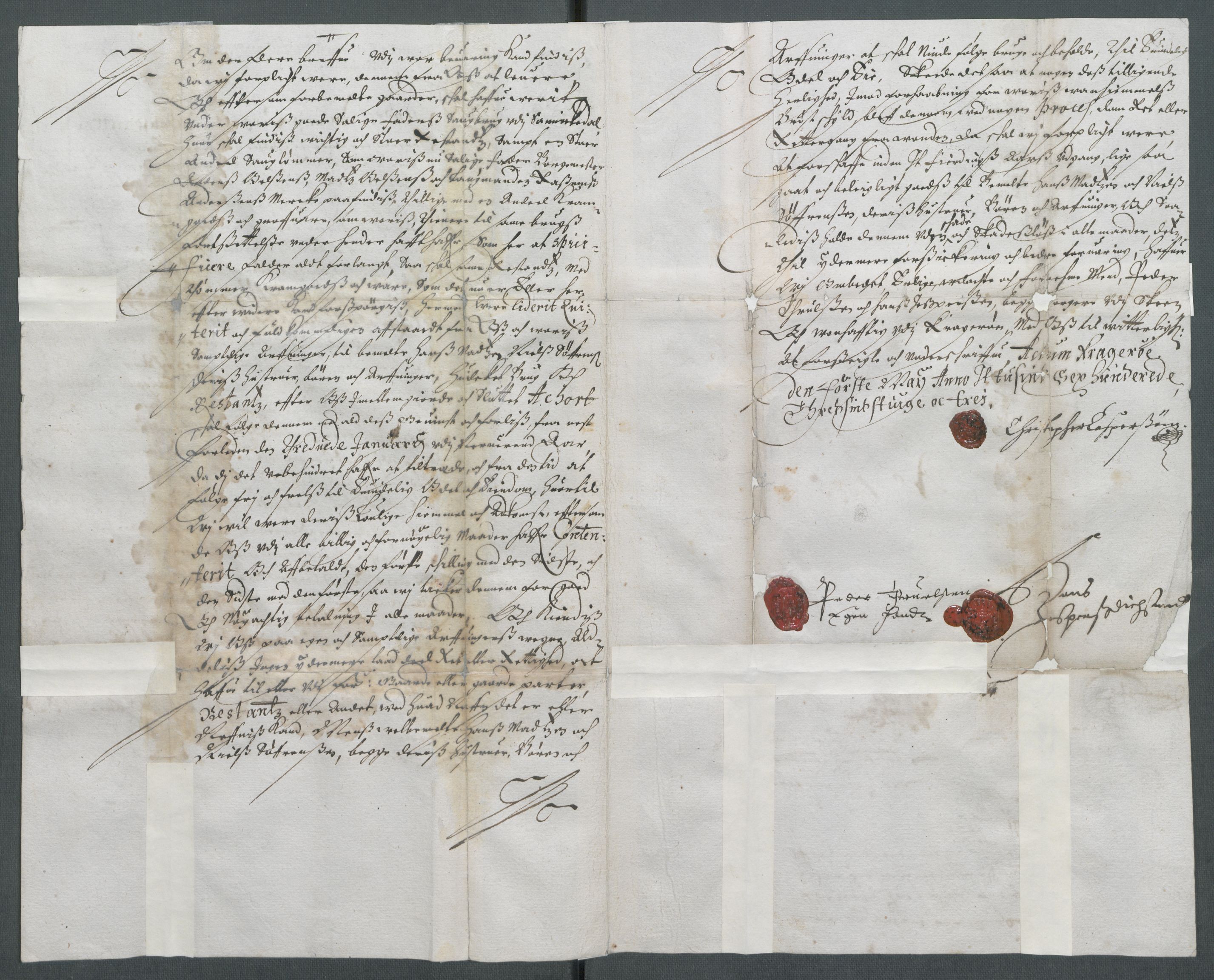 Riksarkivets diplomsamling, AV/RA-EA-5965/F02/L0169: Dokumenter, 1661-1663, p. 209