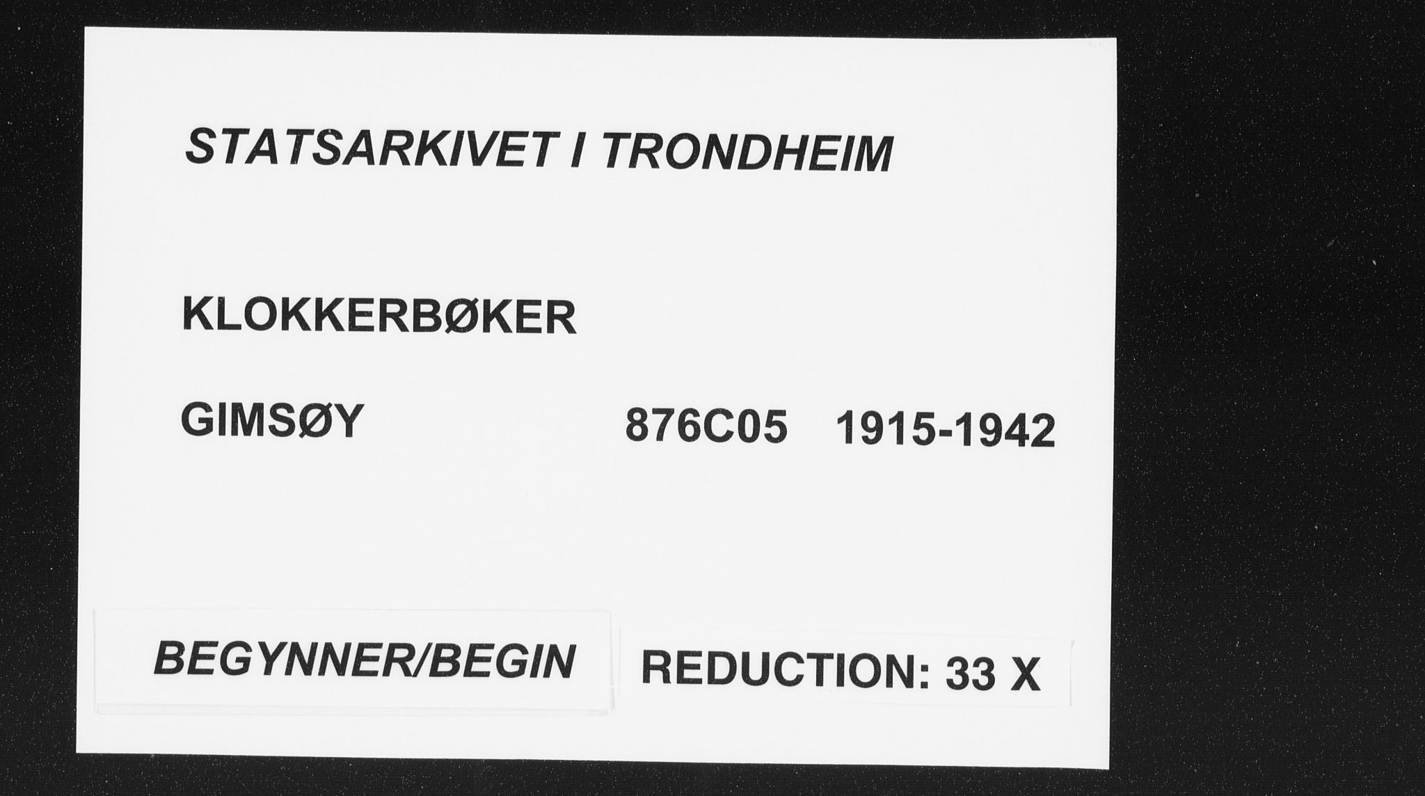 Ministerialprotokoller, klokkerbøker og fødselsregistre - Nordland, SAT/A-1459/876/L1106: Parish register (copy) no. 876C05, 1915-1942