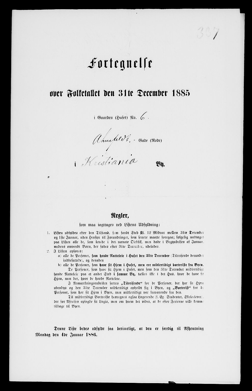 RA, 1885 census for 0301 Kristiania, 1885, p. 9638