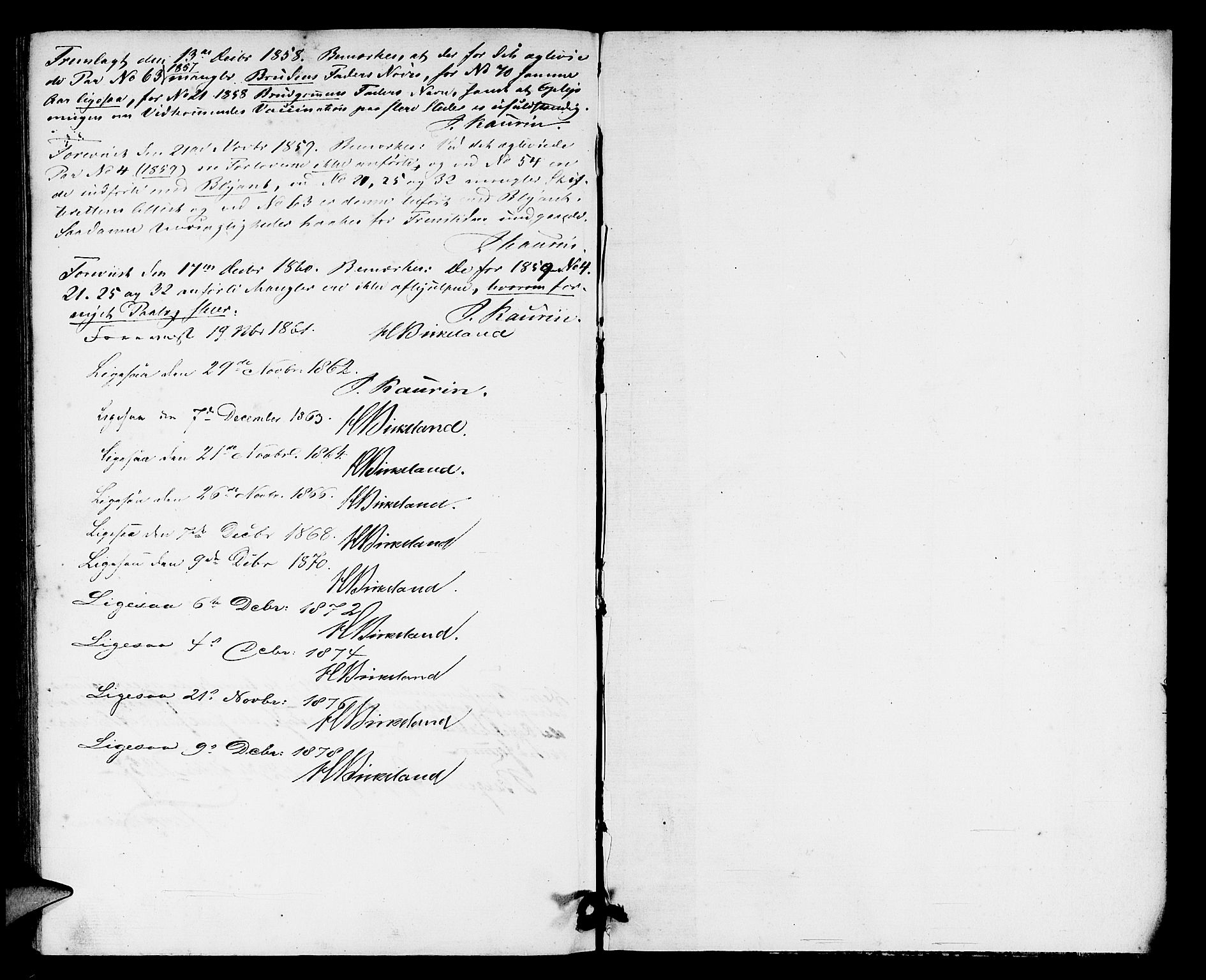 Domkirken sokneprestembete, SAB/A-74801/H/Hab/L0030: Parish register (copy) no. D 2, 1857-1876