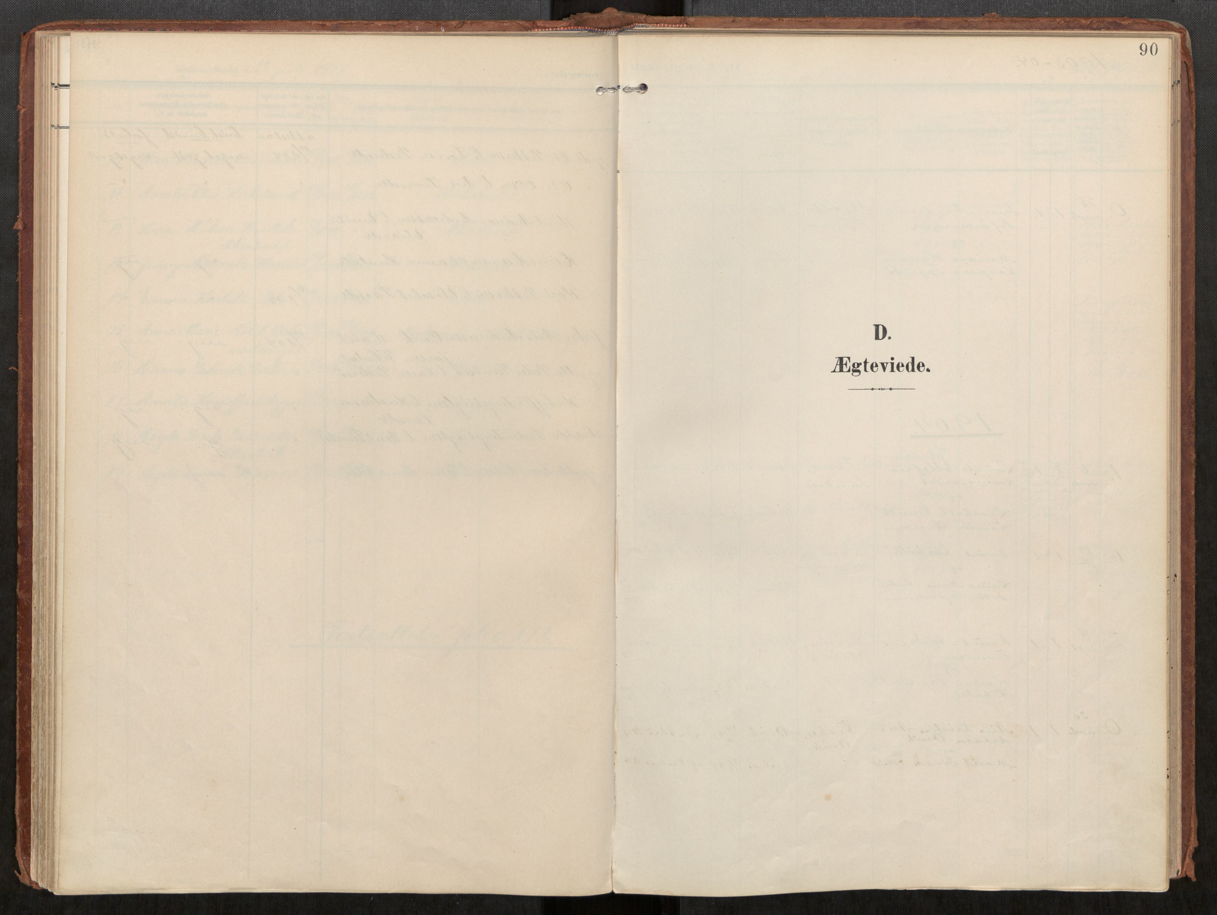 Ministerialprotokoller, klokkerbøker og fødselsregistre - Møre og Romsdal, SAT/A-1454/563/L0740: Parish register (official) no. 563A02, 1903-1923, p. 90