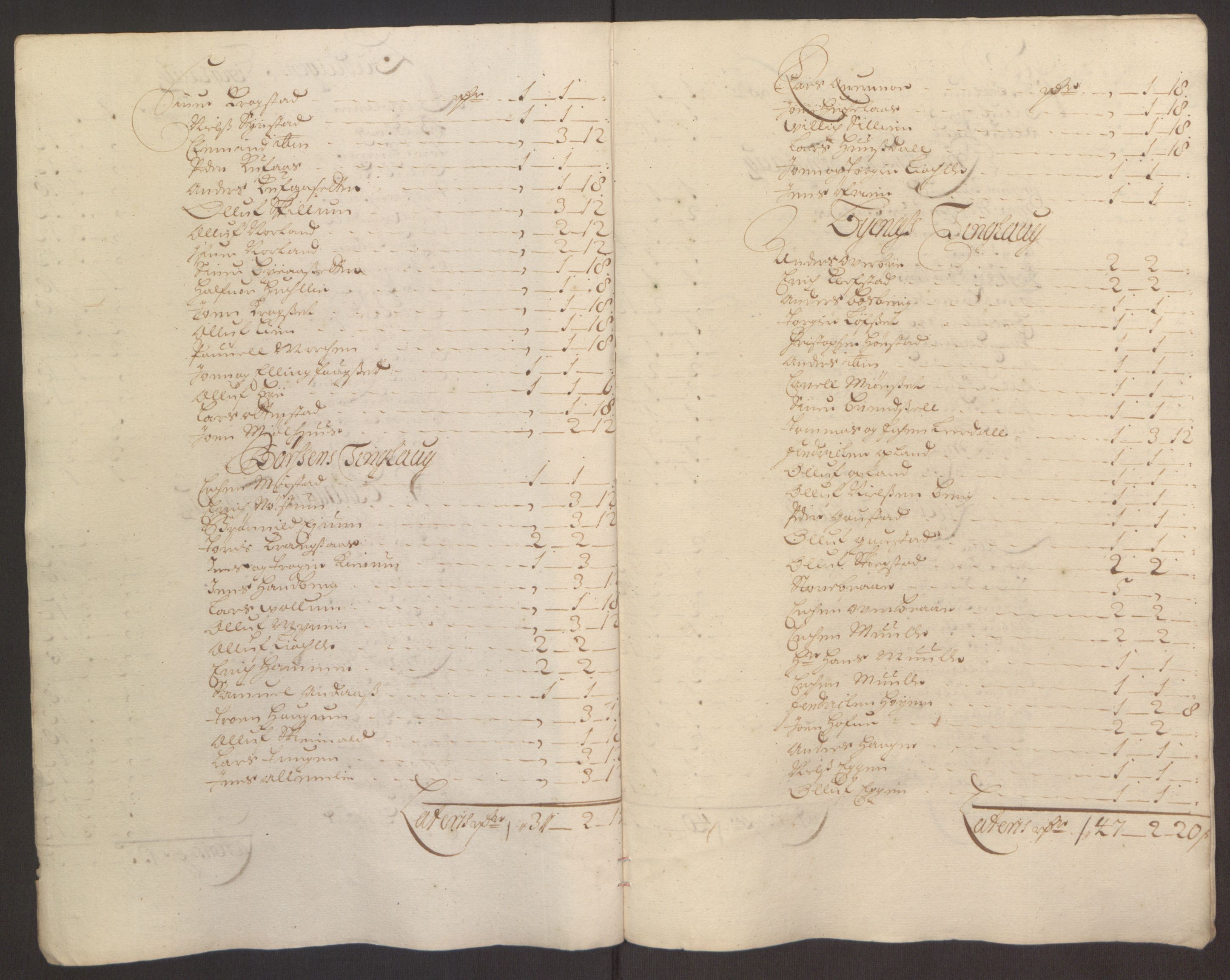 Rentekammeret inntil 1814, Reviderte regnskaper, Fogderegnskap, RA/EA-4092/R61/L4104: Fogderegnskap Strinda og Selbu, 1693-1694, p. 275