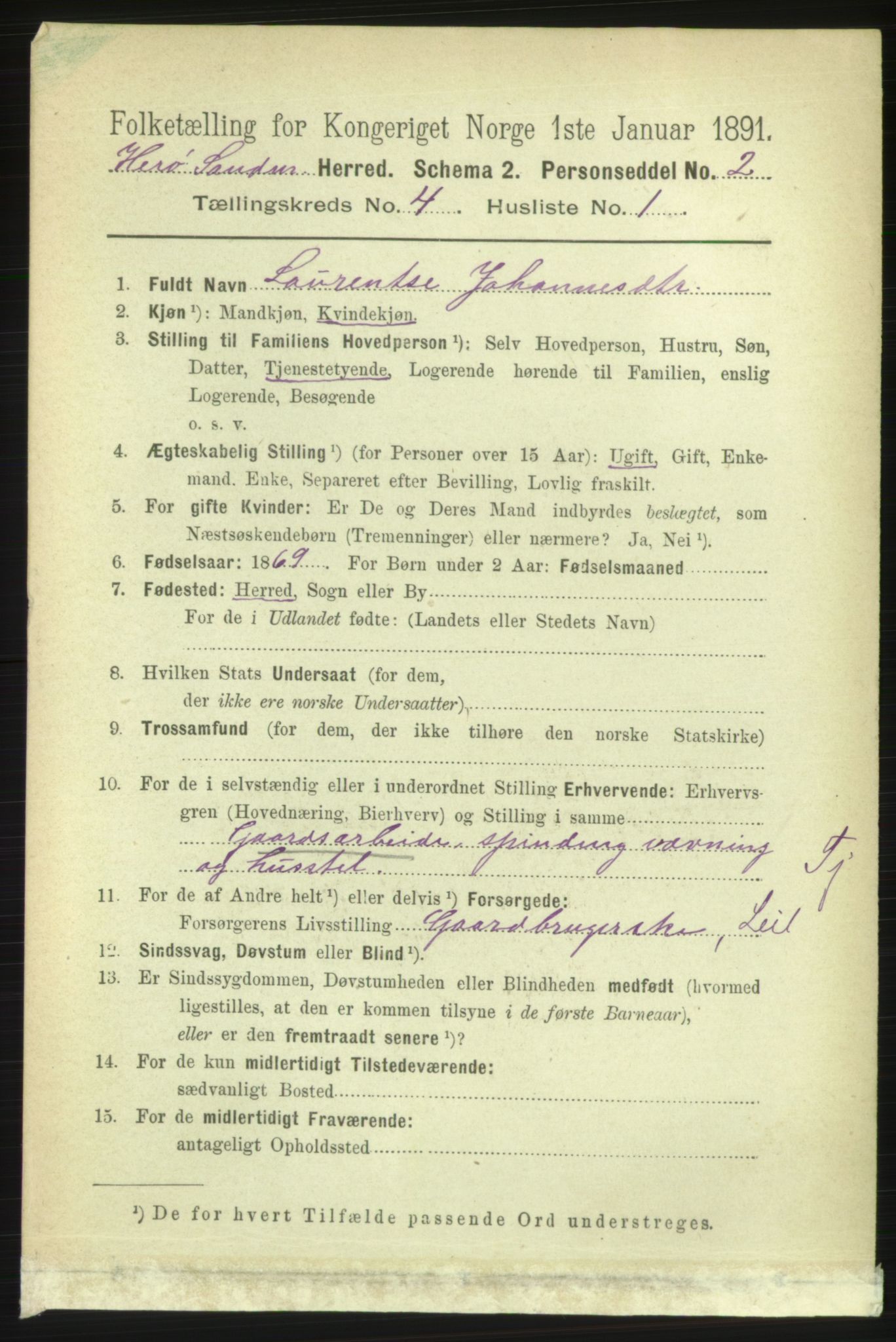 RA, 1891 census for 1515 Herøy, 1891, p. 1499