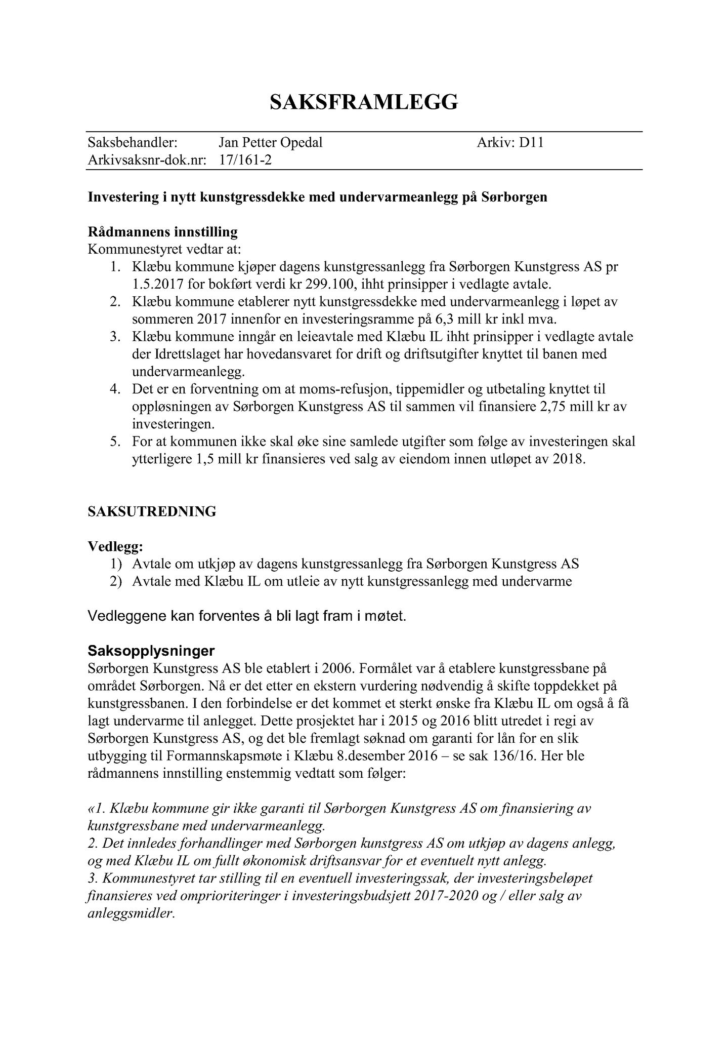 Klæbu Kommune, TRKO/KK/04-UO/L008: Utvalg for oppvekst - Møtedokumenter, 2017, p. 138