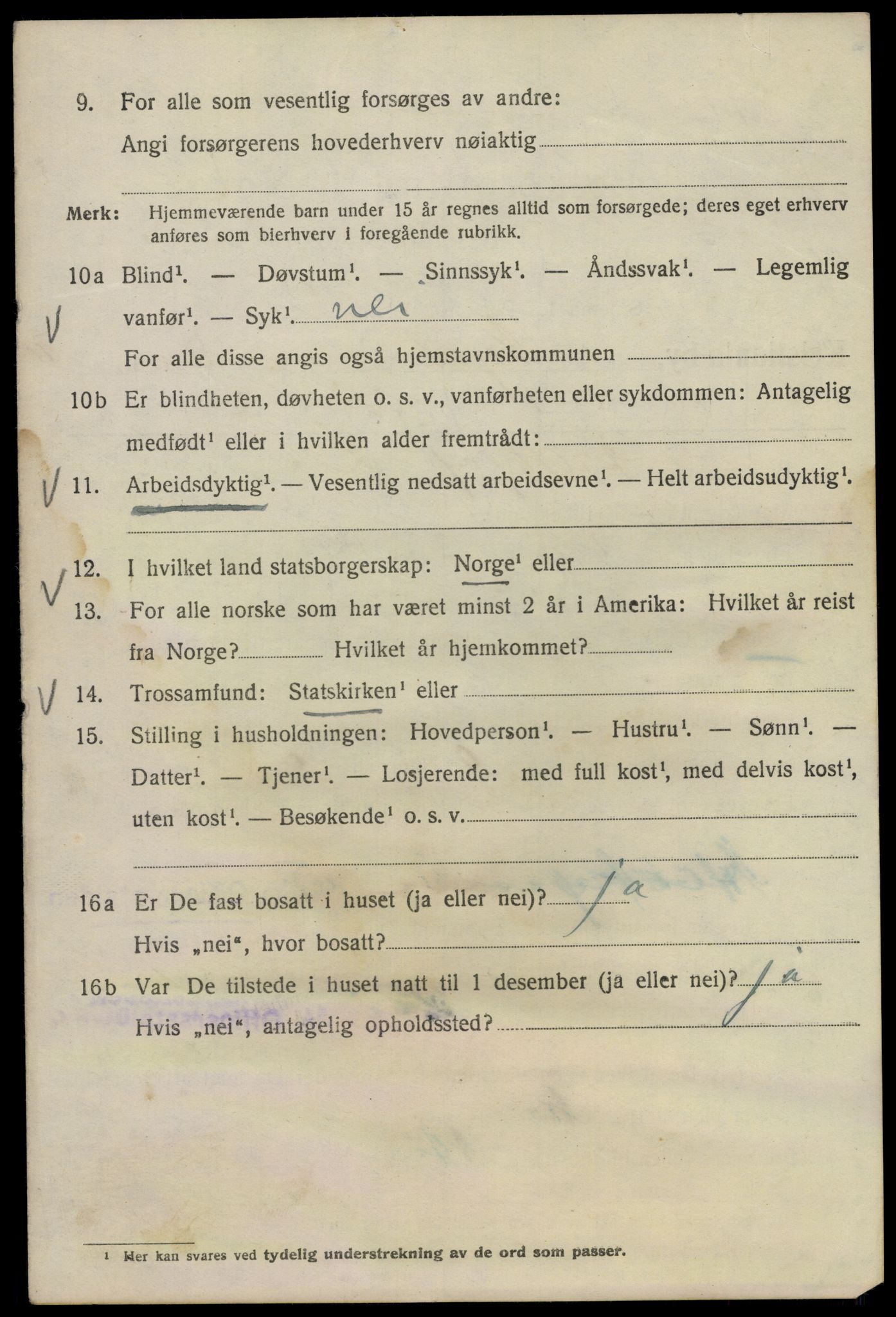 SAO, 1920 census for Kristiania, 1920, p. 406768