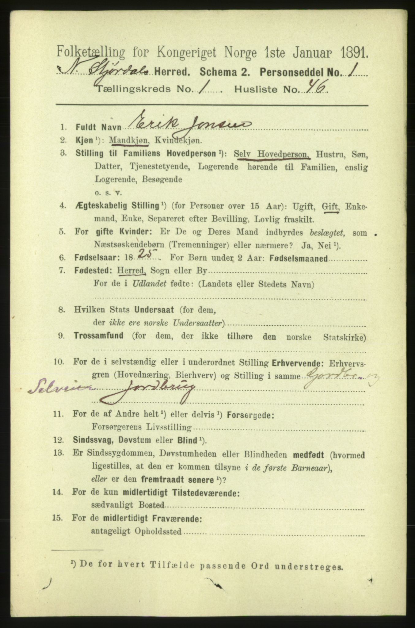 RA, 1891 census for 1714 Nedre Stjørdal, 1891, p. 389