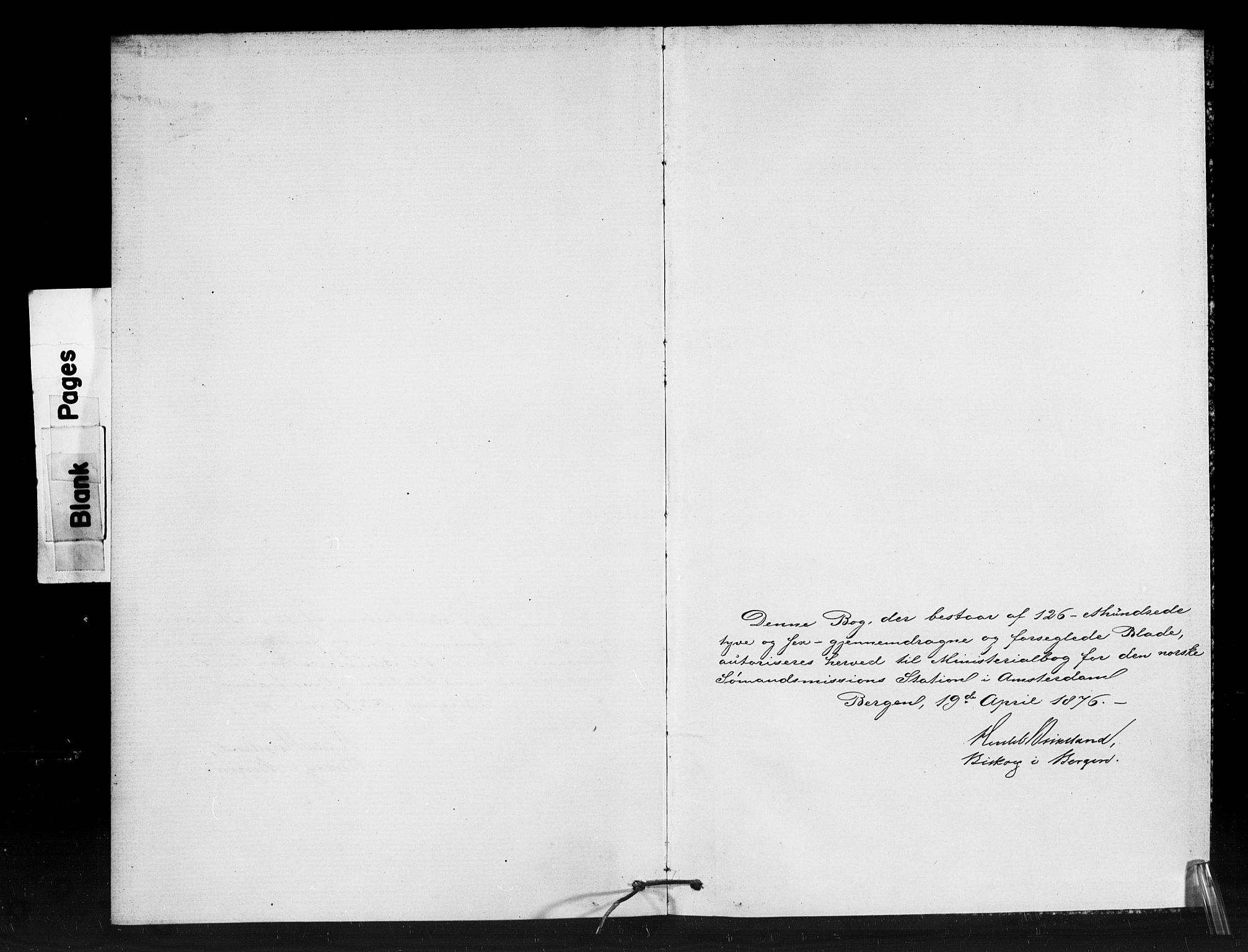 Den norske sjømannsmisjon i utlandet/Hollandske havner (Amsterdam-Rotterdam-Europort), SAB/SAB/PA-0106/H/Ha/Haa/L0001: Parish register (official) no. A 1, 1876-1887