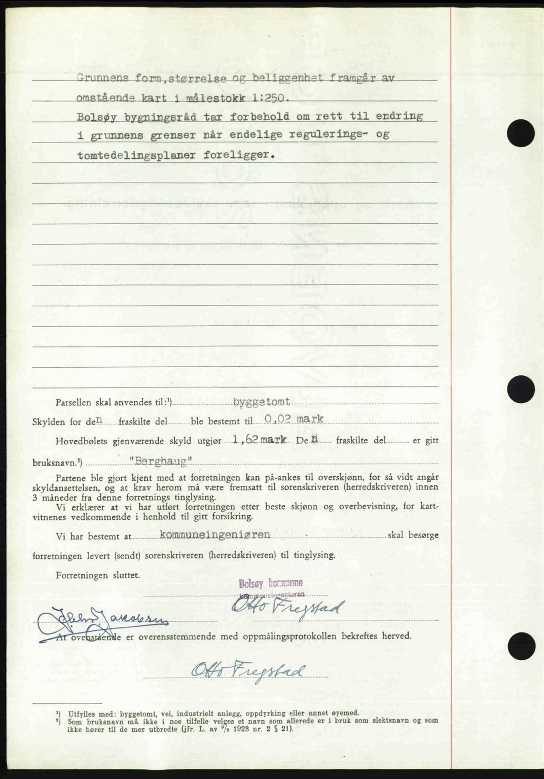 Romsdal sorenskriveri, AV/SAT-A-4149/1/2/2C: Mortgage book no. A30, 1949-1949, Diary no: : 2366/1949