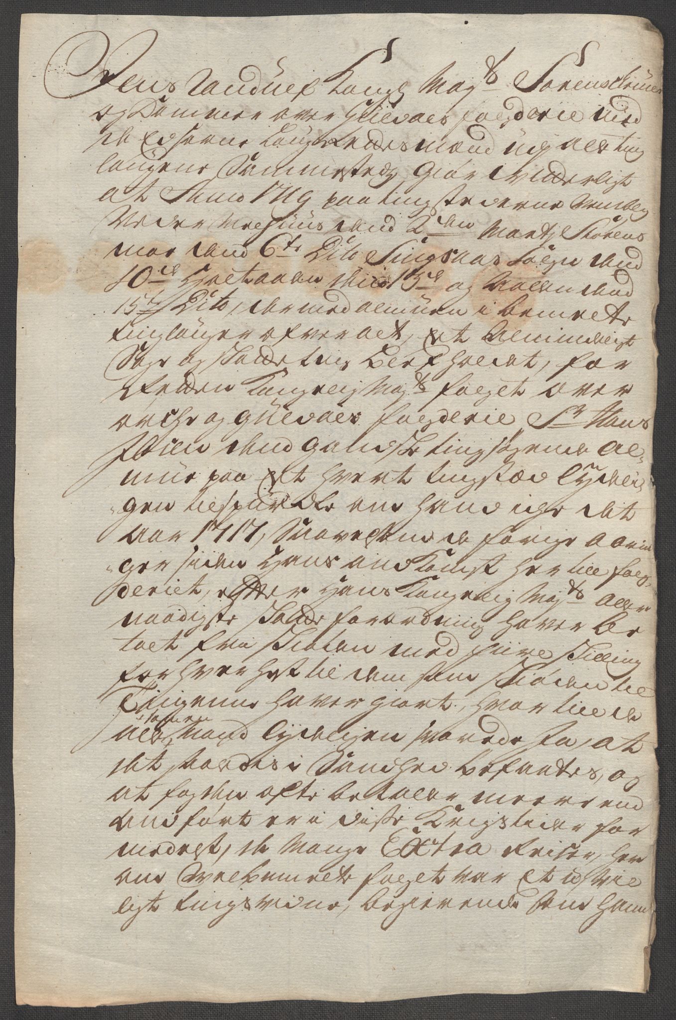 Rentekammeret inntil 1814, Reviderte regnskaper, Fogderegnskap, AV/RA-EA-4092/R60/L3970: Fogderegnskap Orkdal og Gauldal, 1717, p. 134