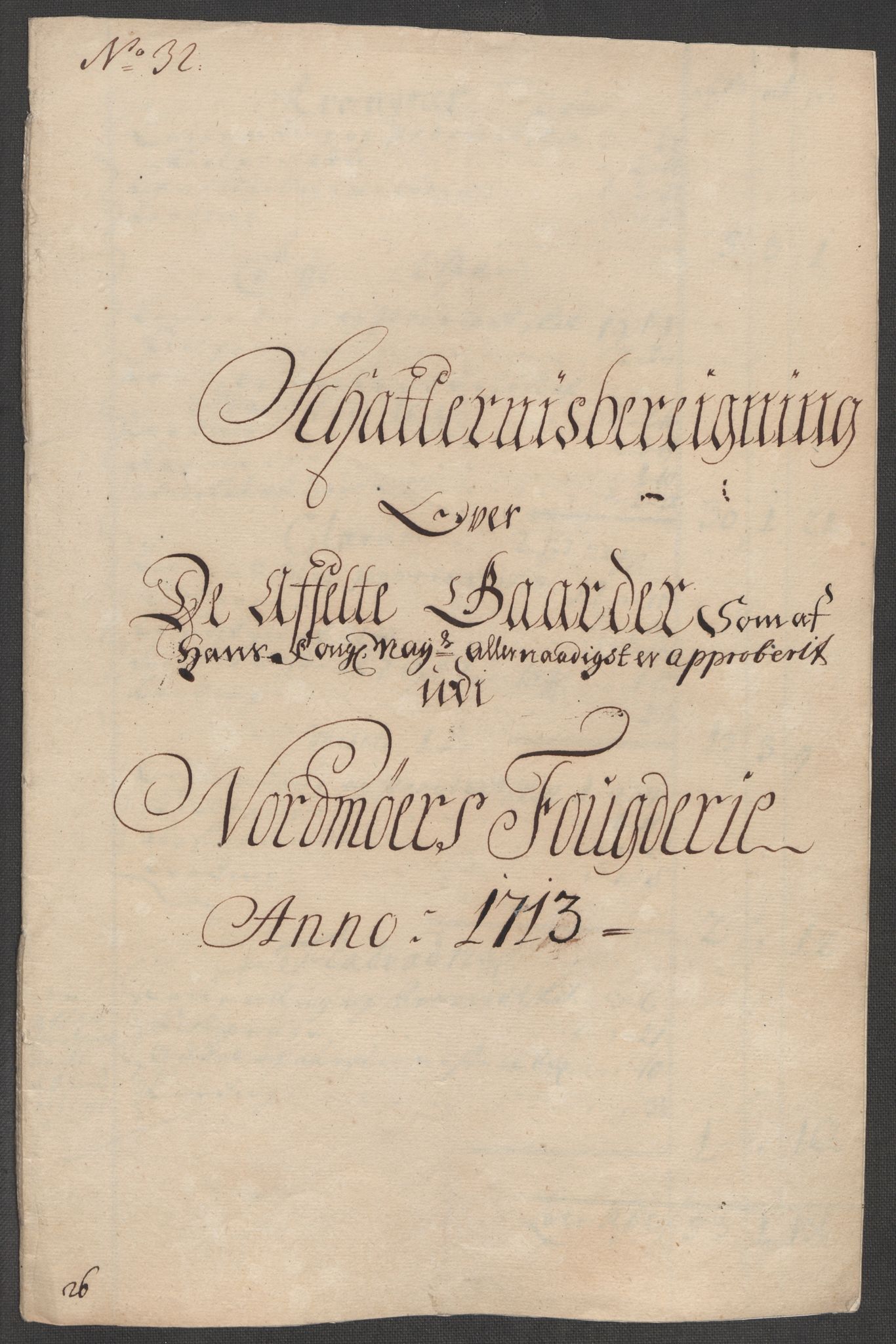 Rentekammeret inntil 1814, Reviderte regnskaper, Fogderegnskap, RA/EA-4092/R56/L3747: Fogderegnskap Nordmøre, 1713, p. 192