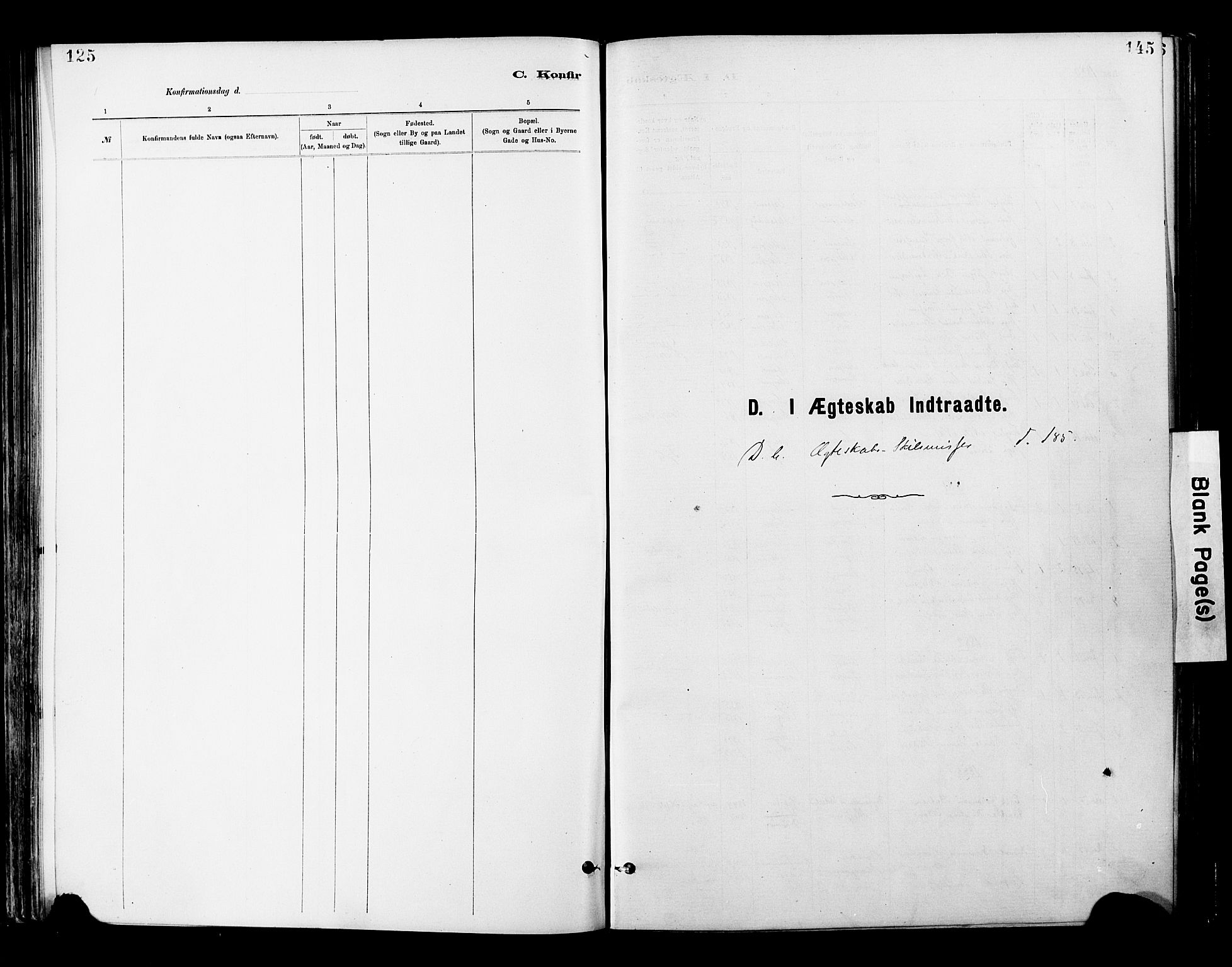 Ministerialprotokoller, klokkerbøker og fødselsregistre - Nordland, SAT/A-1459/820/L0296: Parish register (official) no. 820A17, 1880-1903, p. 145