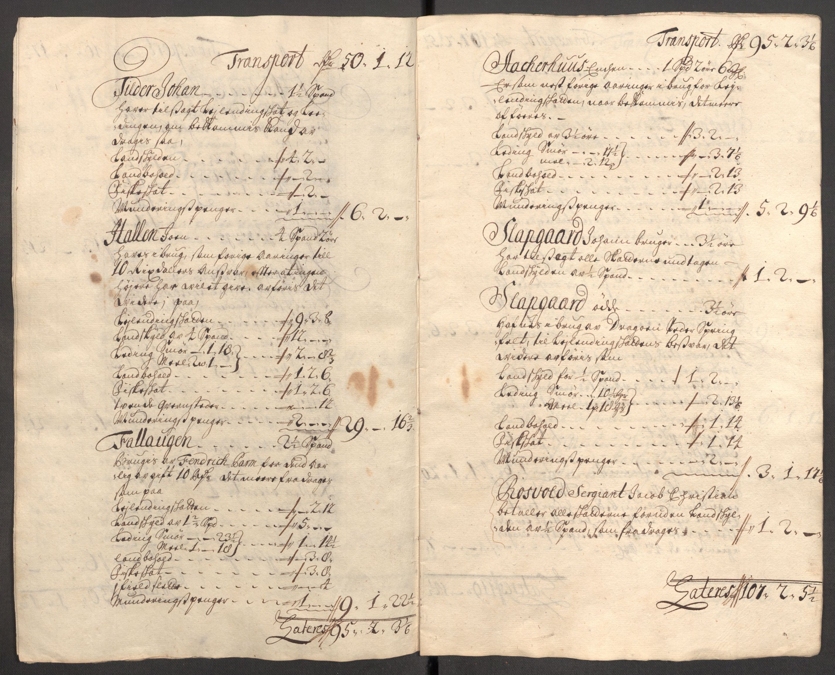 Rentekammeret inntil 1814, Reviderte regnskaper, Fogderegnskap, RA/EA-4092/R62/L4197: Fogderegnskap Stjørdal og Verdal, 1707, p. 292