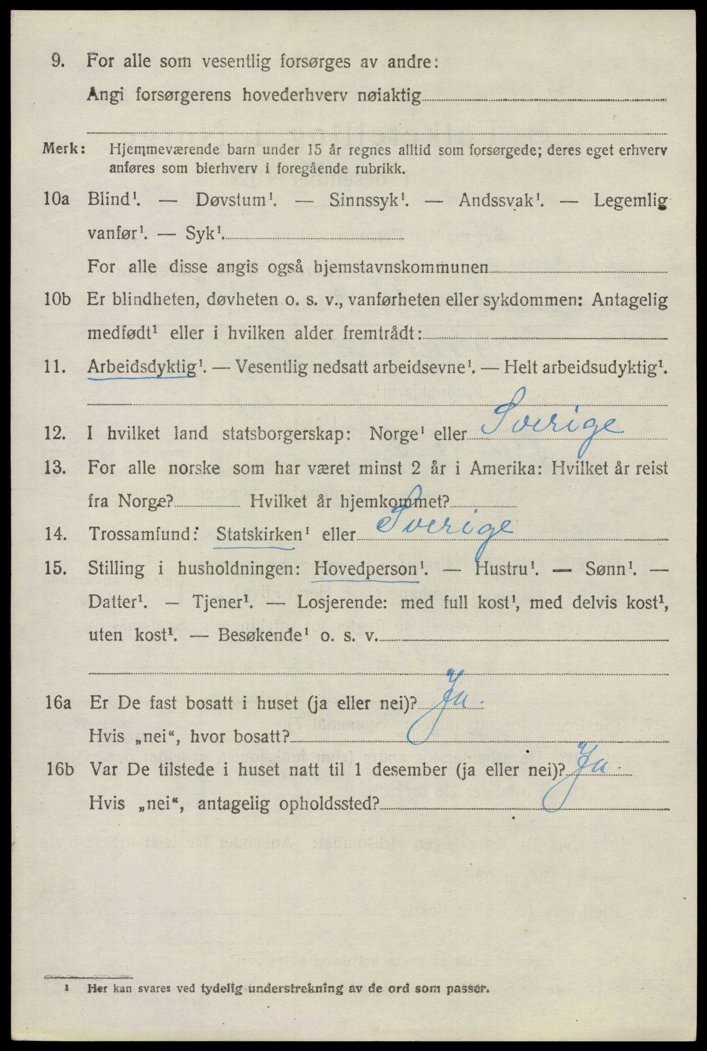 SAO, 1920 census for Kråkerøy, 1920, p. 5785