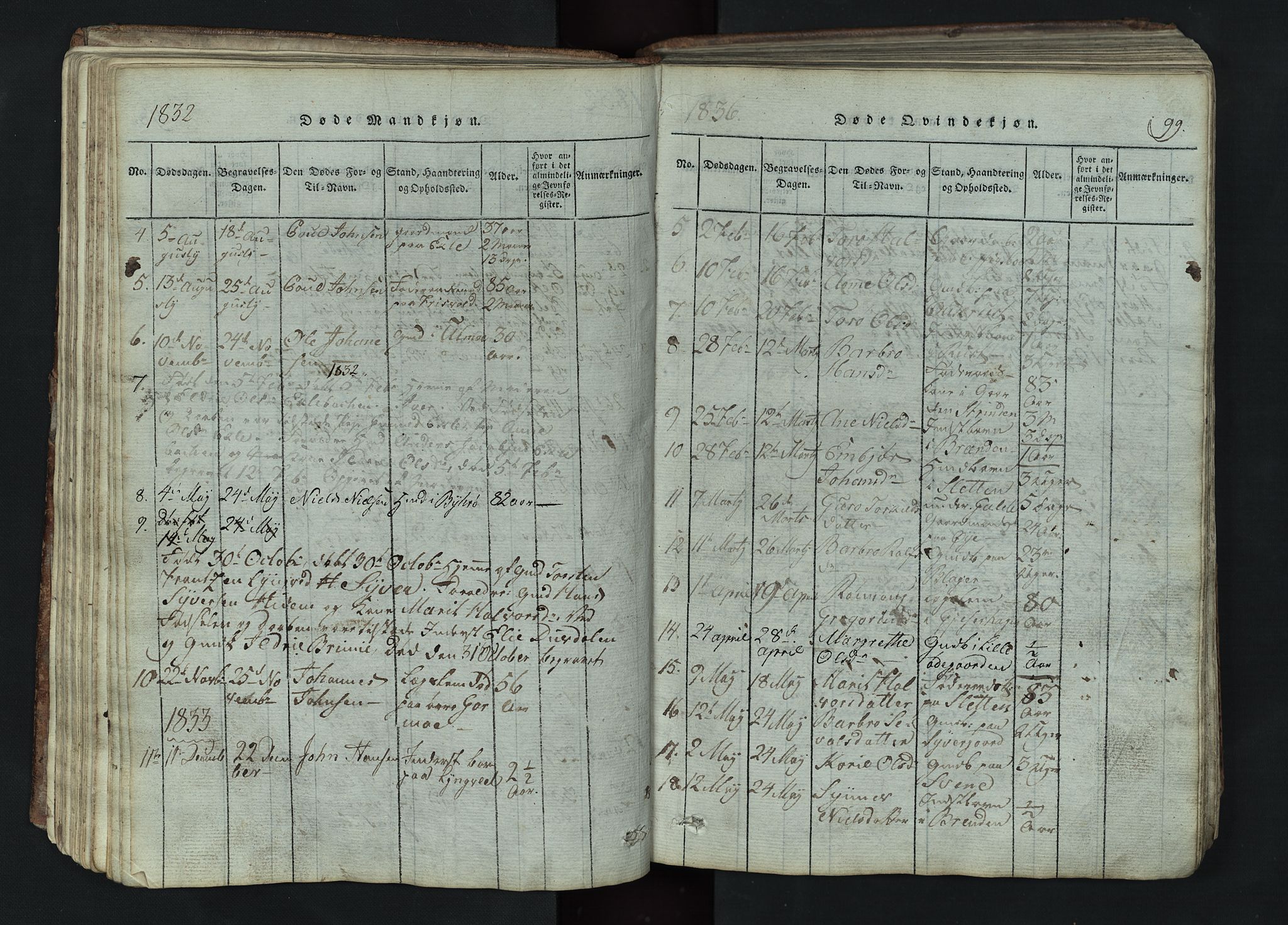 Lom prestekontor, AV/SAH-PREST-070/L/L0002: Parish register (copy) no. 2, 1815-1844, p. 99