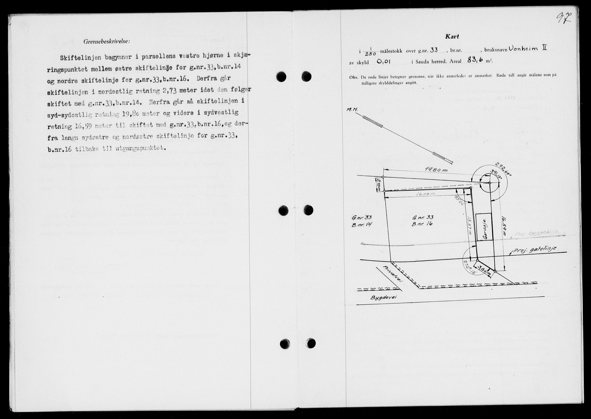 Ryfylke tingrett, SAST/A-100055/001/II/IIB/L0078: Mortgage book no. 57, 1938-1938, Diary no: : 1001/1938