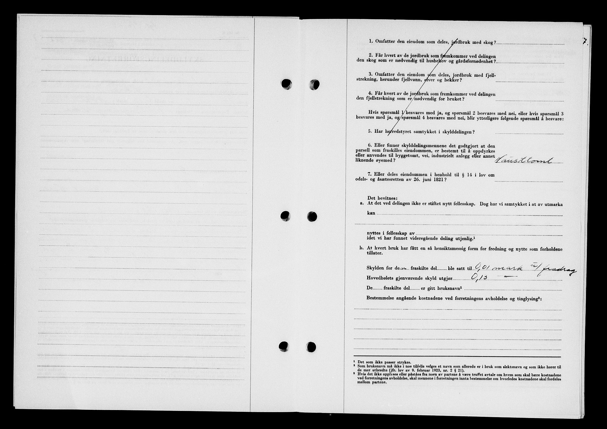 Karmsund sorenskriveri, SAST/A-100311/01/II/IIB/L0125: Mortgage book no. 105A, 1957-1957, Diary no: : 1882/1957