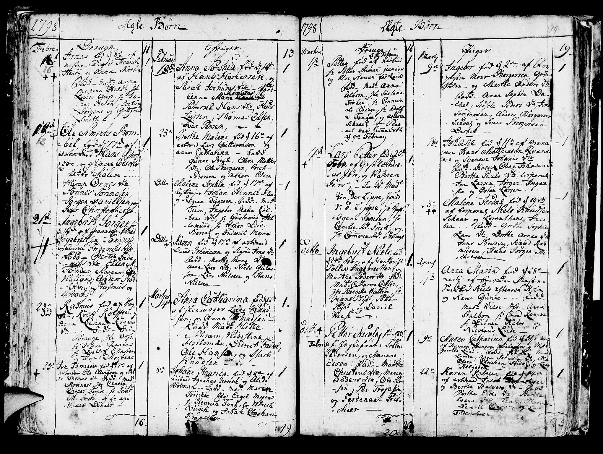 Korskirken sokneprestembete, SAB/A-76101/H/Haa/L0006: Parish register (official) no. A 6, 1790-1820, p. 49