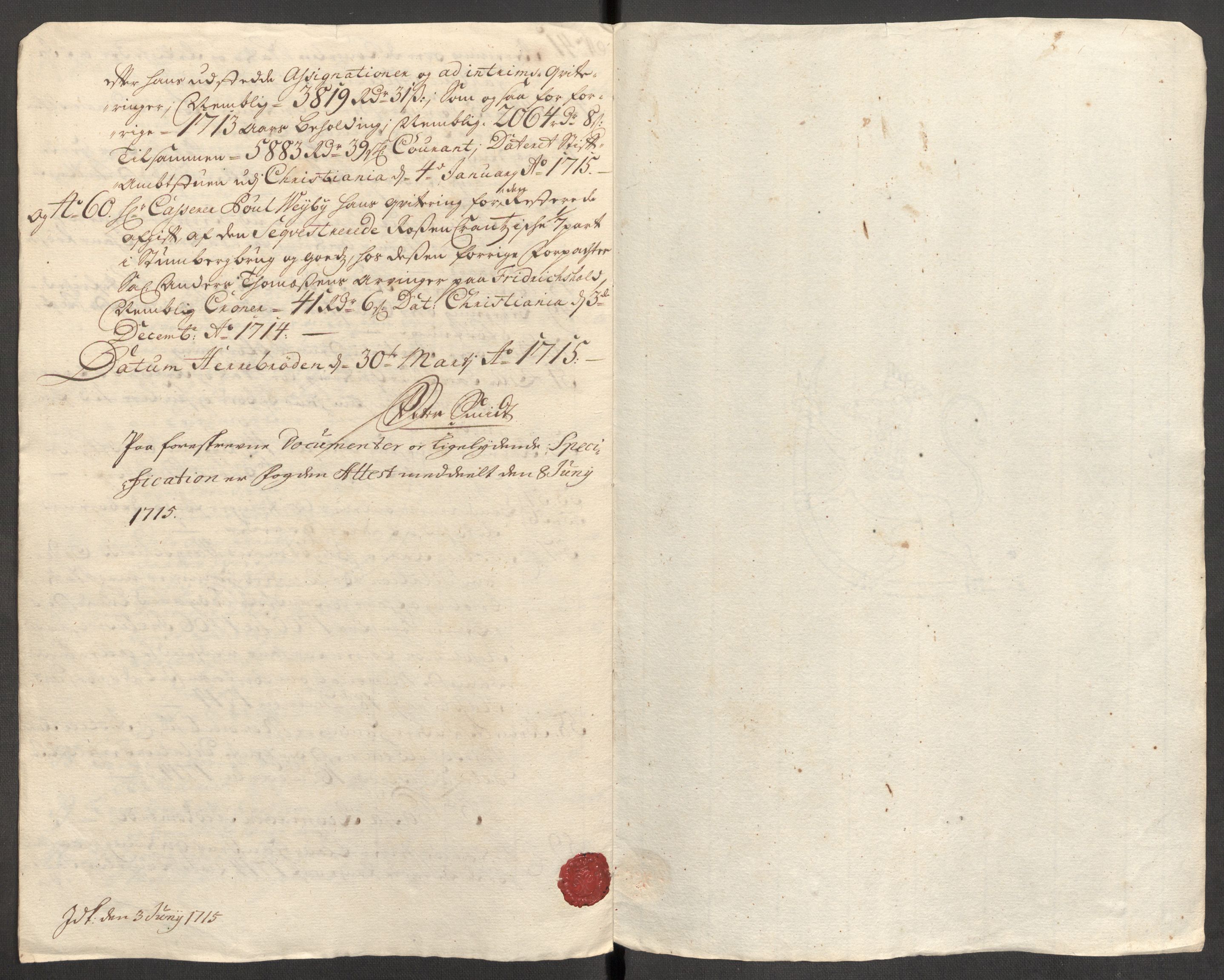 Rentekammeret inntil 1814, Reviderte regnskaper, Fogderegnskap, AV/RA-EA-4092/R01/L0022: Fogderegnskap Idd og Marker, 1713-1714, p. 293