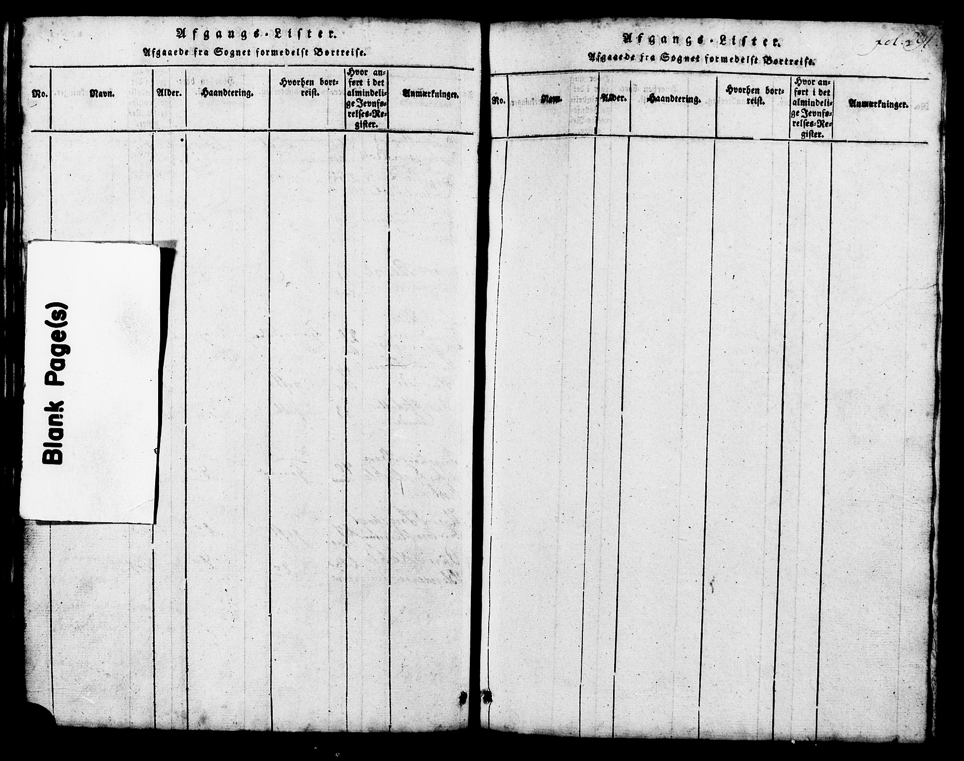 Ministerialprotokoller, klokkerbøker og fødselsregistre - Møre og Romsdal, SAT/A-1454/537/L0520: Parish register (copy) no. 537C01, 1819-1868, p. 291