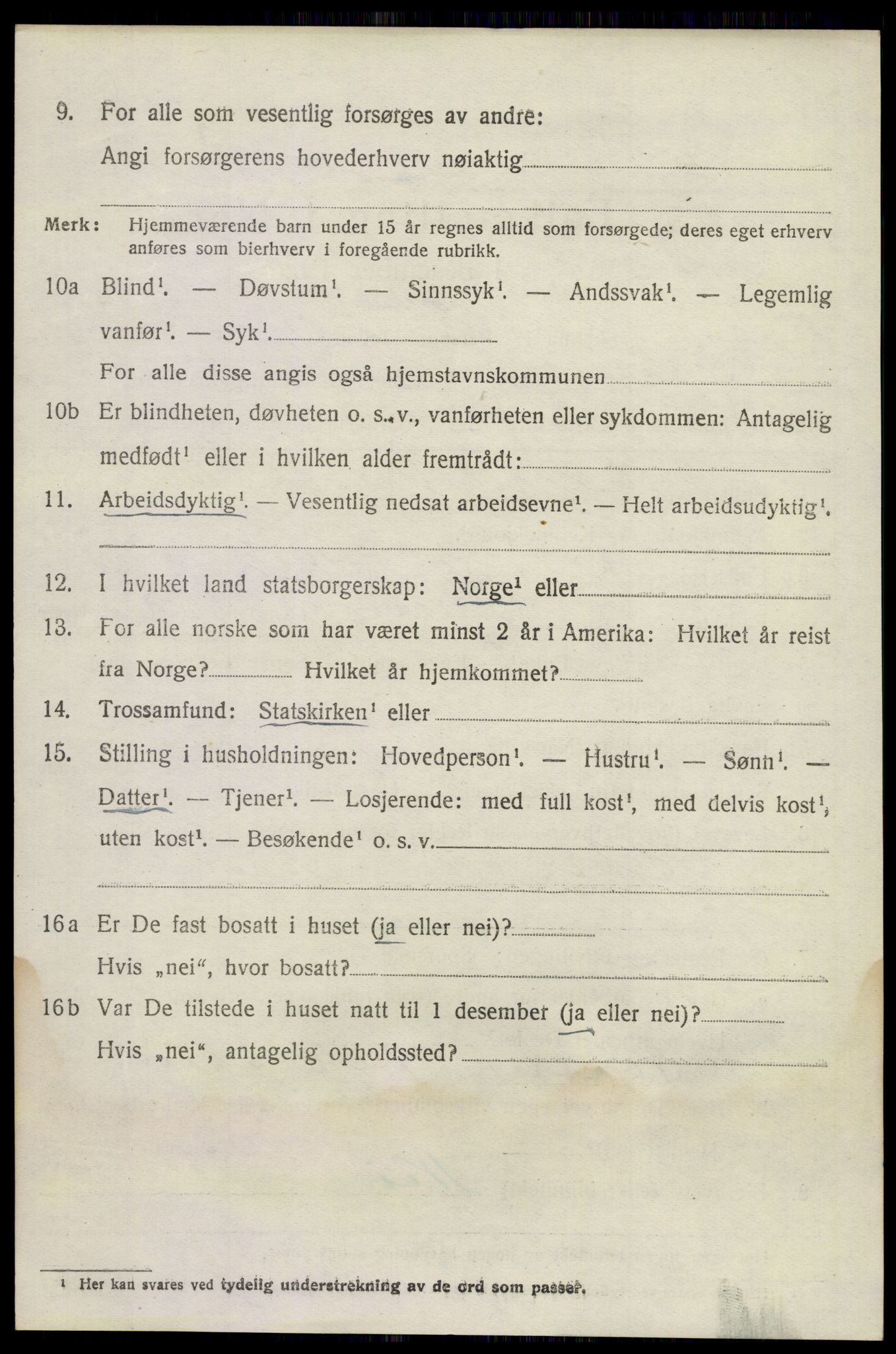 SAKO, 1920 census for Sandeherred, 1920, p. 11045