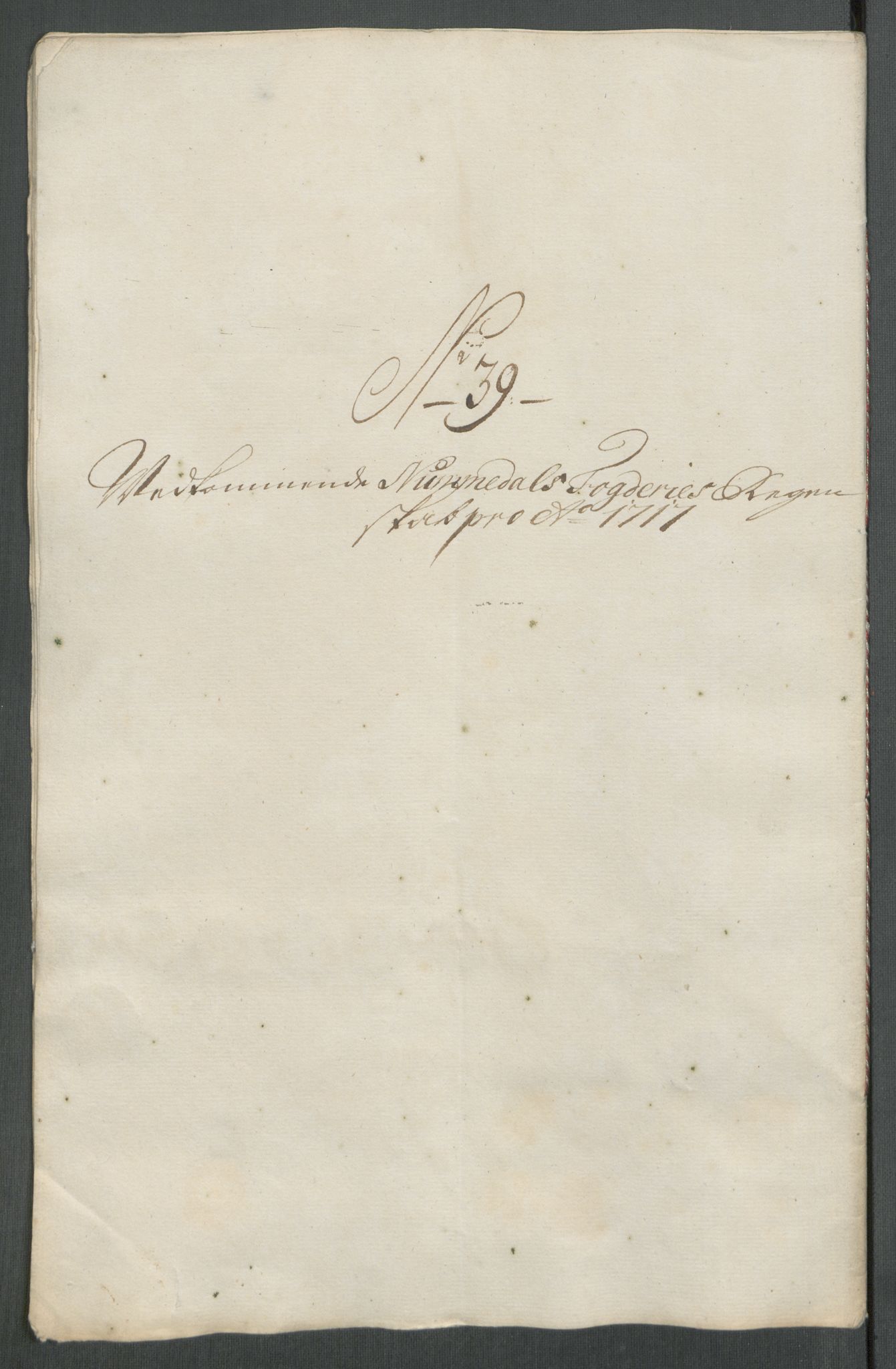 Rentekammeret inntil 1814, Reviderte regnskaper, Fogderegnskap, RA/EA-4092/R64/L4438: Fogderegnskap Namdal, 1717, p. 246