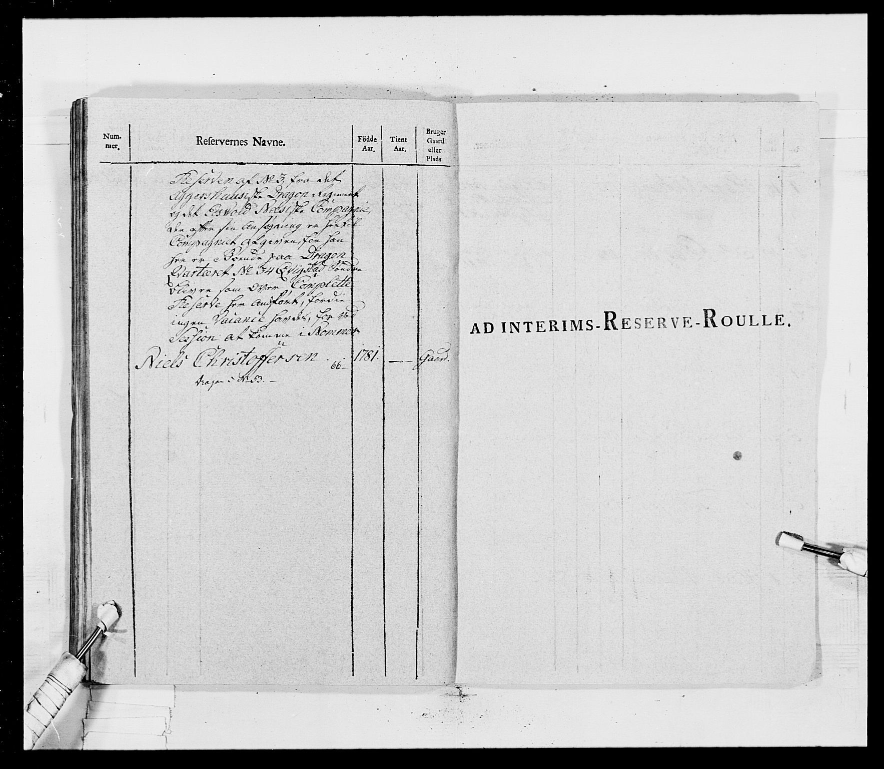 Generalitets- og kommissariatskollegiet, Det kongelige norske kommissariatskollegium, AV/RA-EA-5420/E/Eh/L0017: Opplandske dragonregiment, 1802-1805, p. 556