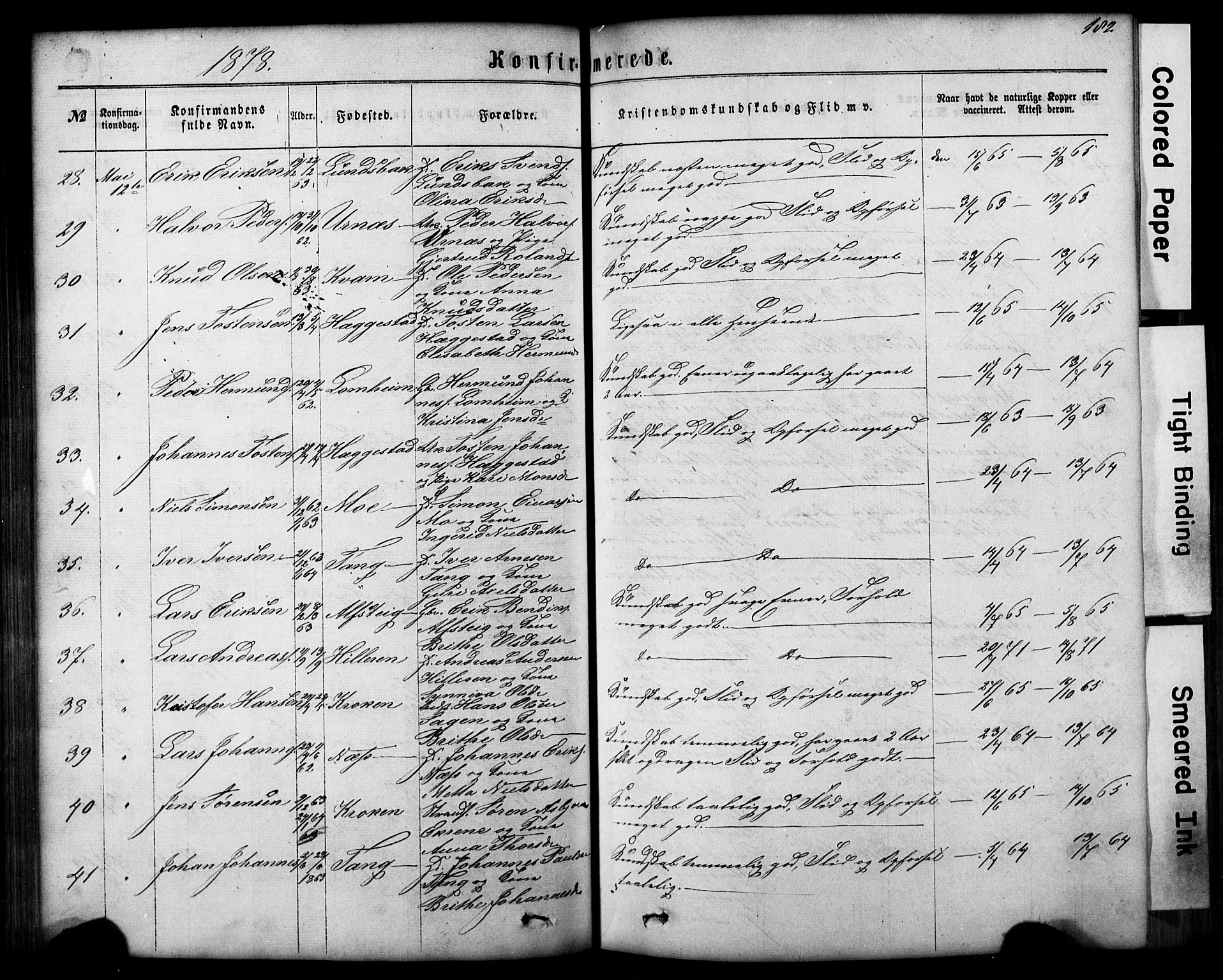 Hafslo sokneprestembete, AV/SAB-A-80301/H/Hab/Haba/L0001: Parish register (copy) no. A 1, 1866-1908, p. 182