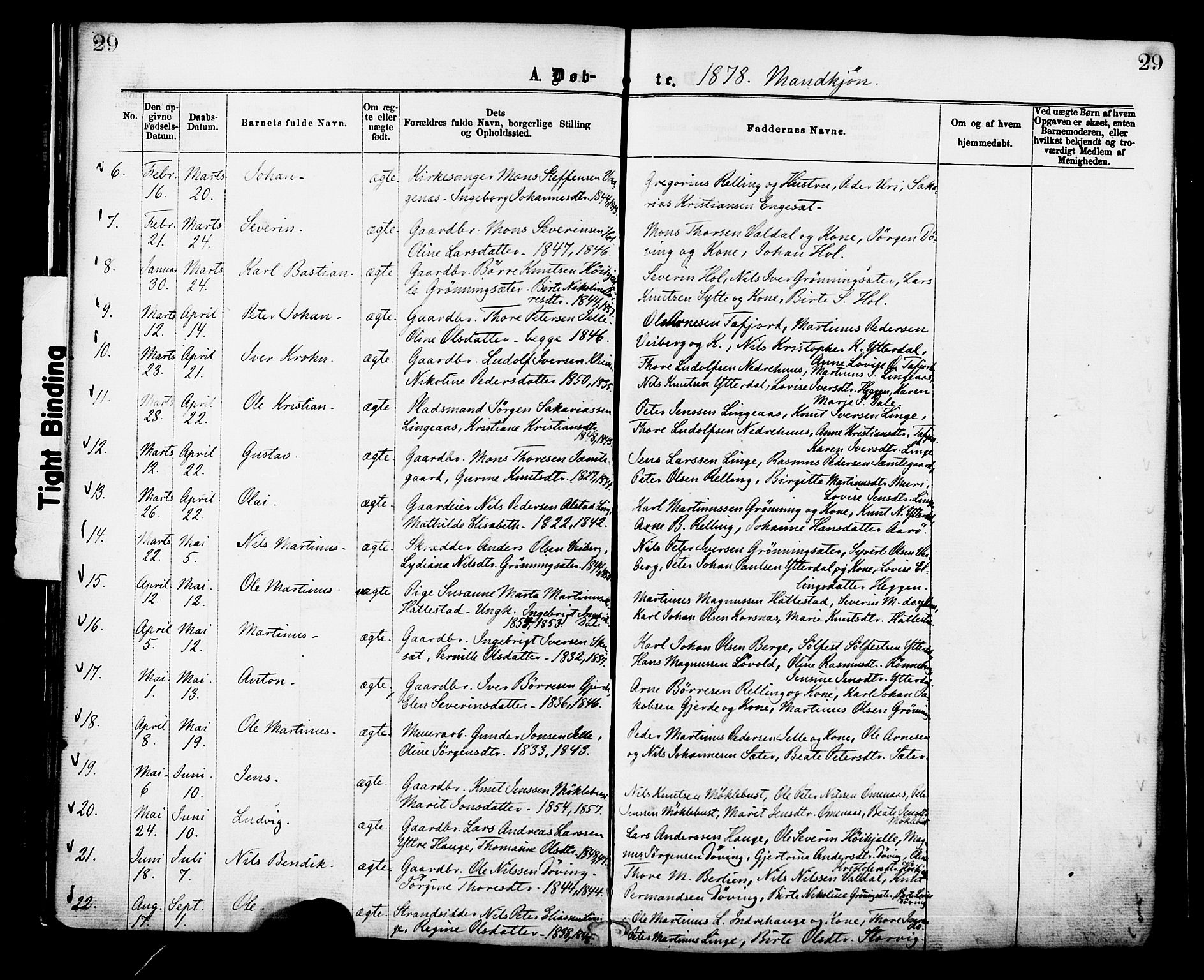 Ministerialprotokoller, klokkerbøker og fødselsregistre - Møre og Romsdal, SAT/A-1454/519/L0254: Parish register (official) no. 519A13, 1868-1883, p. 29