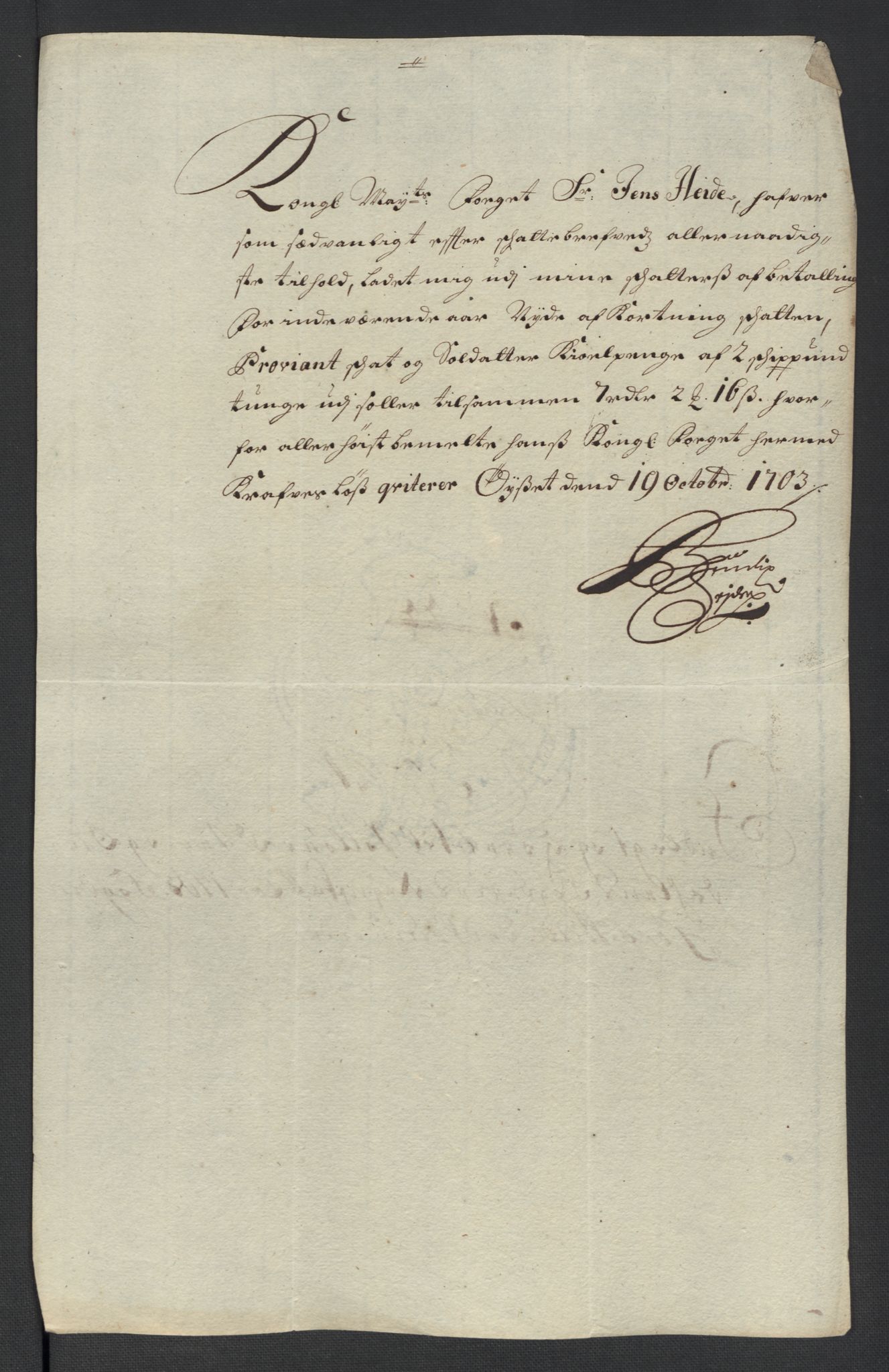 Rentekammeret inntil 1814, Reviderte regnskaper, Fogderegnskap, AV/RA-EA-4092/R13/L0841: Fogderegnskap Solør, Odal og Østerdal, 1703, p. 314