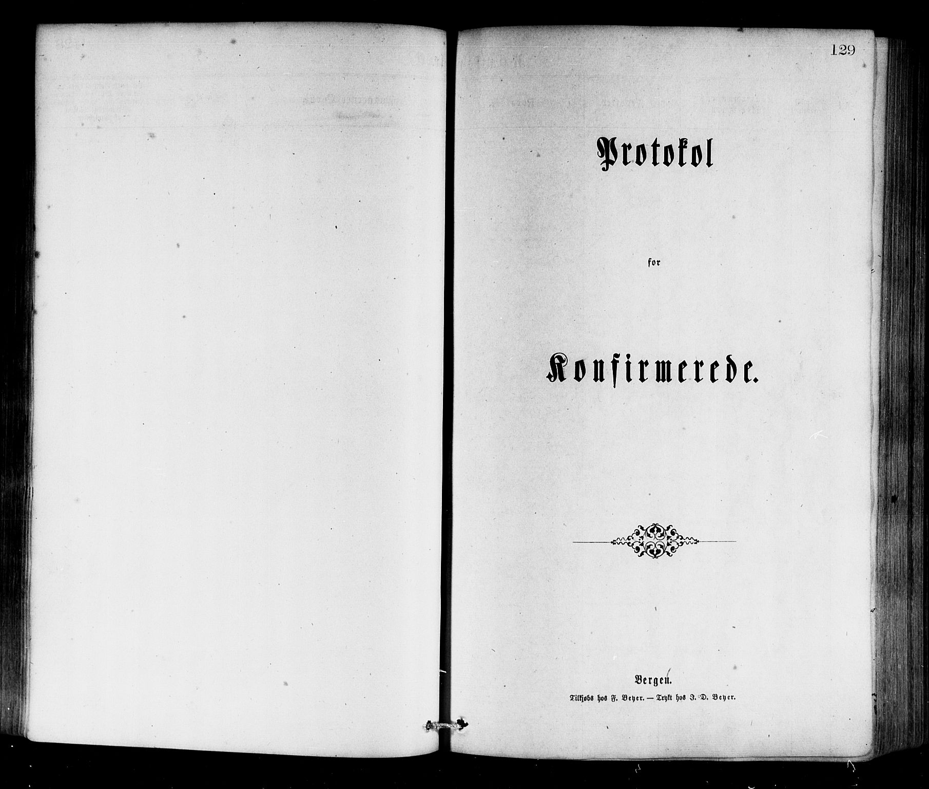Selje sokneprestembete, SAB/A-99938/H/Ha/Haa/Haaa: Parish register (official) no. A 12, 1870-1880, p. 129