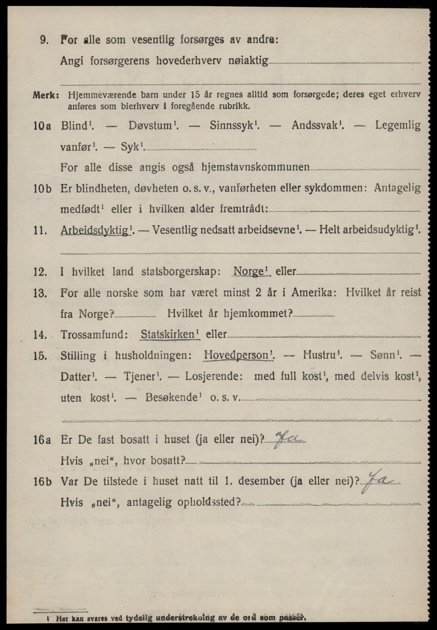 SAT, 1920 census for Surnadal, 1920, p. 4440