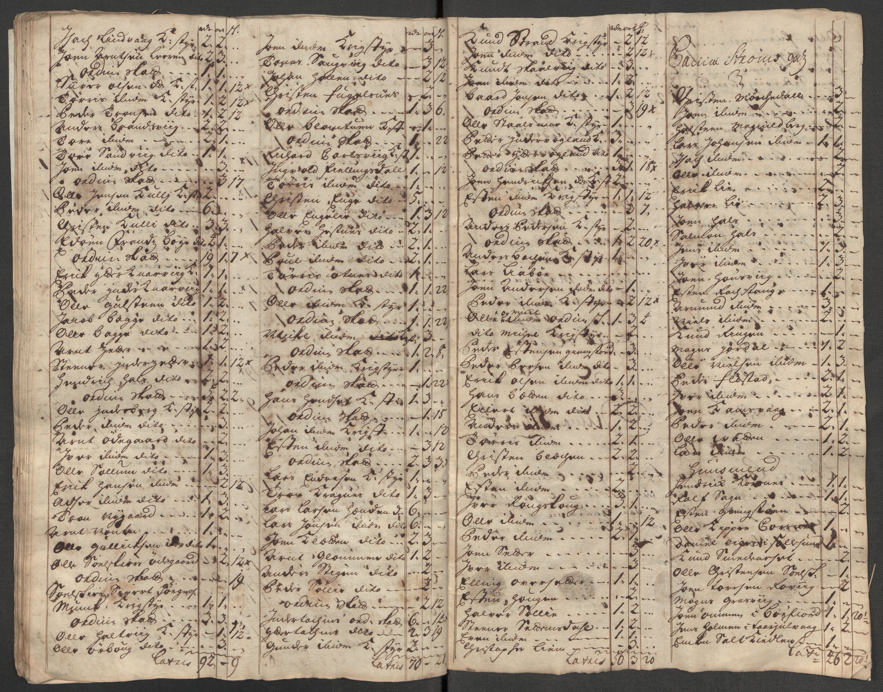 Rentekammeret inntil 1814, Reviderte regnskaper, Fogderegnskap, AV/RA-EA-4092/R56/L3748: Fogderegnskap Nordmøre, 1714-1715, p. 595