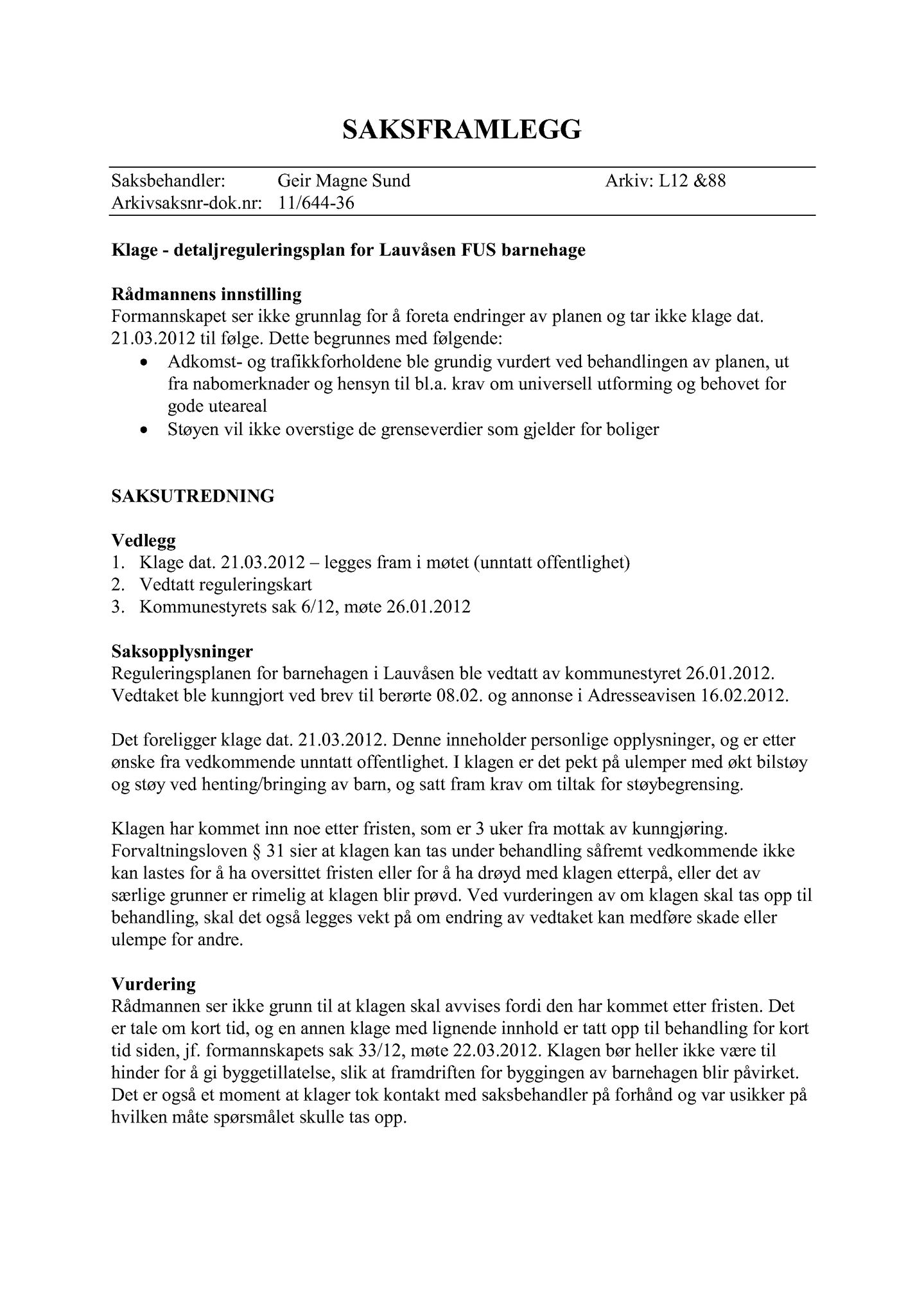 Klæbu Kommune, TRKO/KK/02-FS/L005: Formannsskapet - Møtedokumenter, 2012, p. 1214