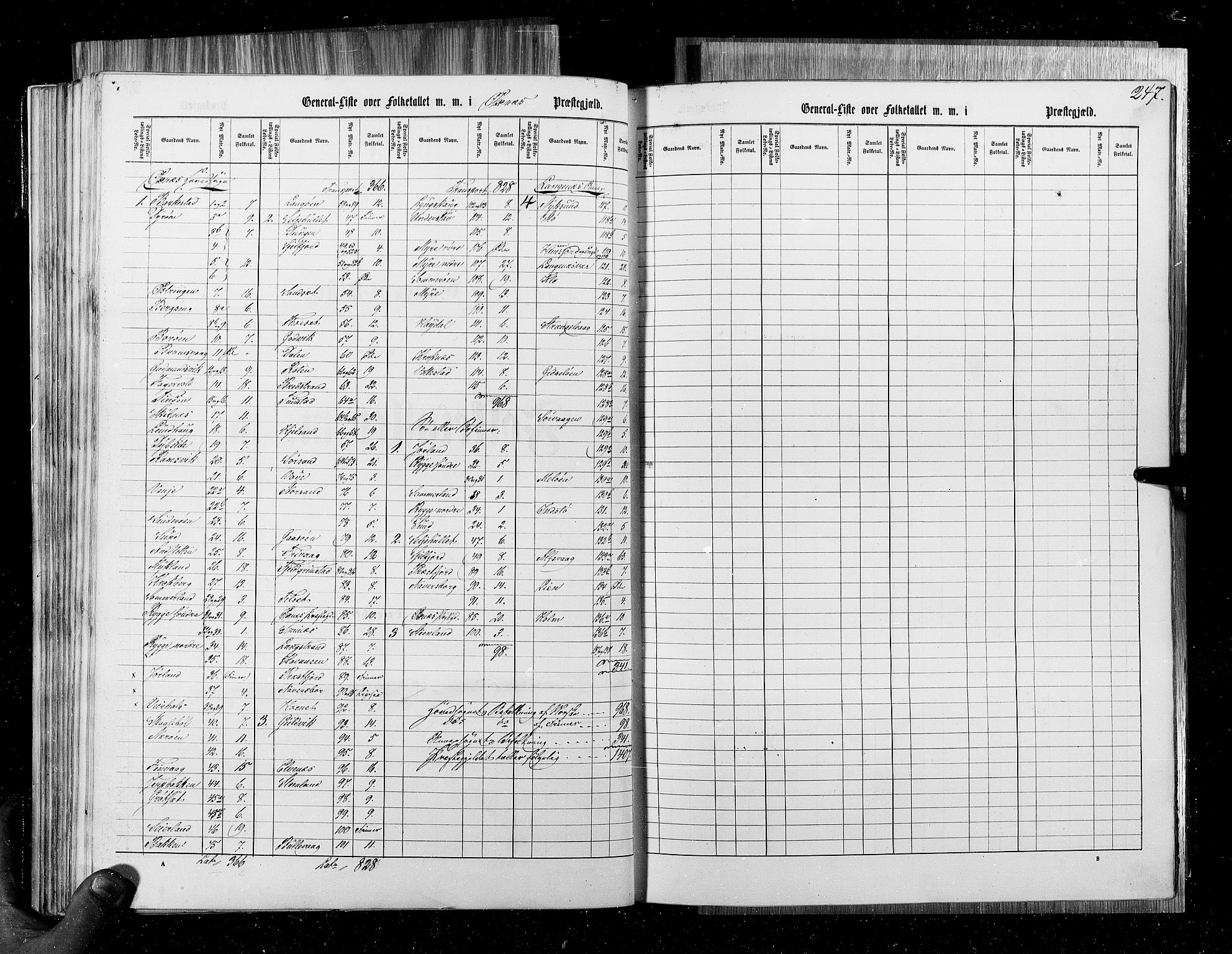 RA, Census 1855, vol. 6B: Nordland amt og Finnmarken amt, 1855, p. 247