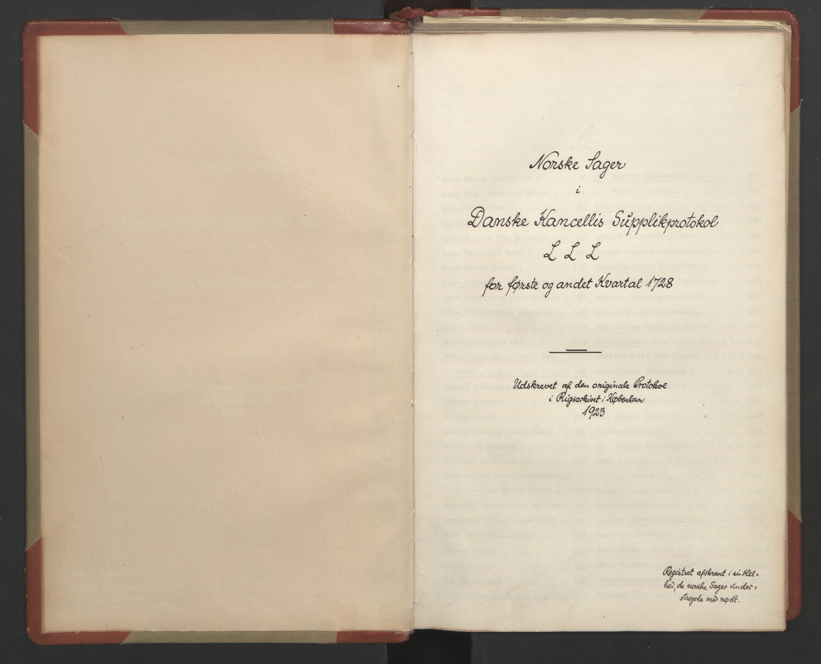 Avskriftsamlingen, AV/RA-EA-4022/F/Fa/L0091: Supplikker, 1728, p. 3