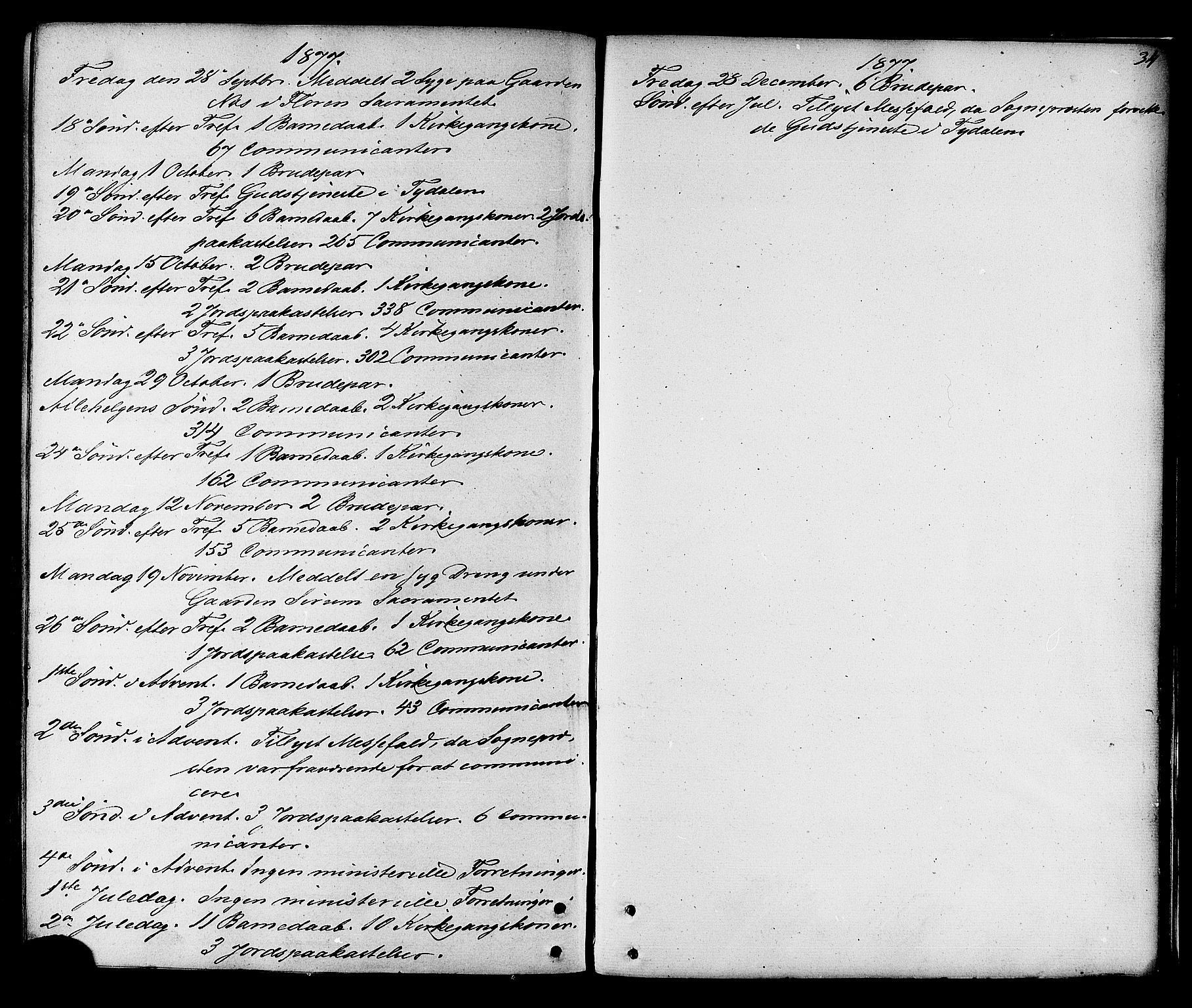 Ministerialprotokoller, klokkerbøker og fødselsregistre - Sør-Trøndelag, AV/SAT-A-1456/695/L1147: Parish register (official) no. 695A07, 1860-1877, p. 34