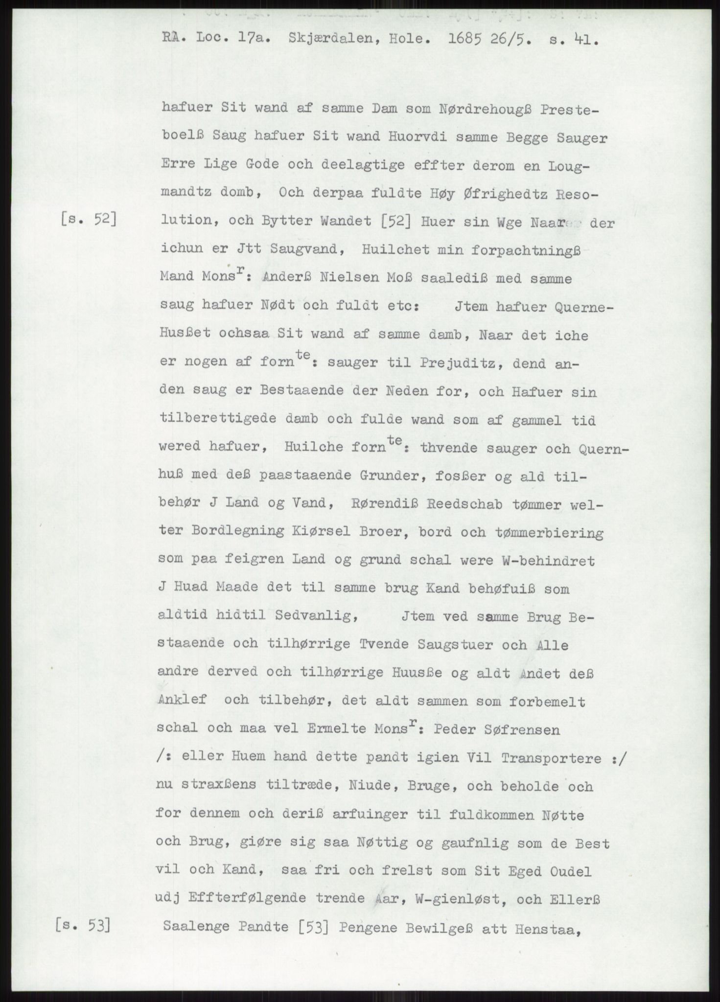 Samlinger til kildeutgivelse, Diplomavskriftsamlingen, AV/RA-EA-4053/H/Ha, p. 811