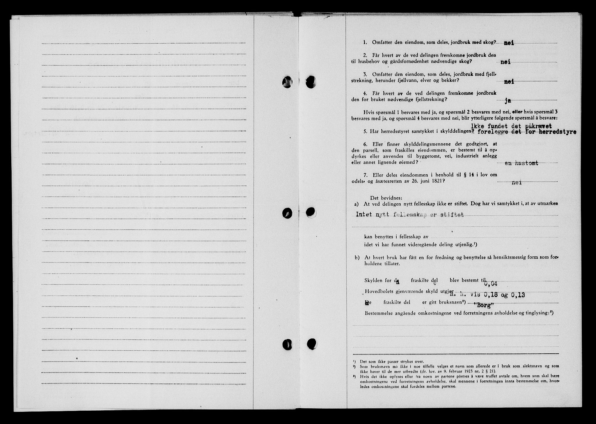 Flekkefjord sorenskriveri, SAK/1221-0001/G/Gb/Gba/L0059: Mortgage book no. A-7, 1944-1945, Diary no: : 12/1945