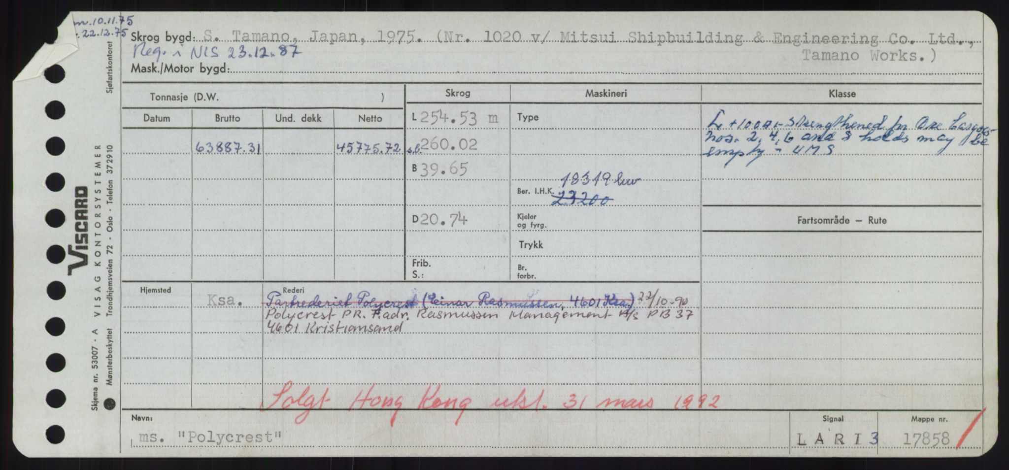 Sjøfartsdirektoratet med forløpere, Skipsmålingen, AV/RA-S-1627/H/Hd/L0029: Fartøy, P, p. 451