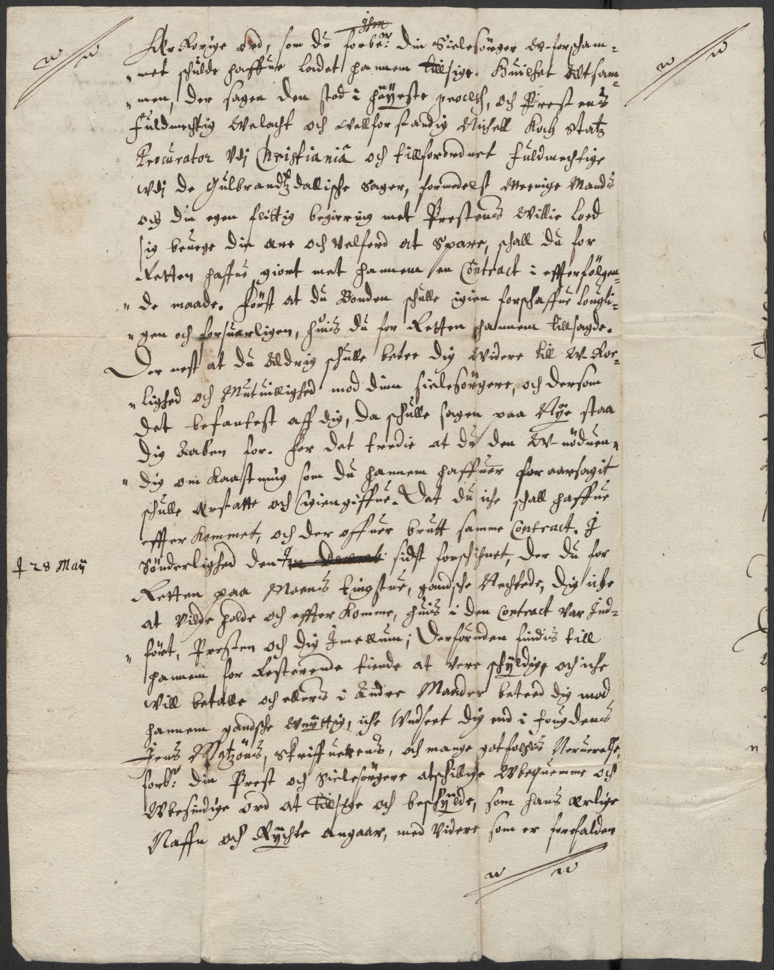 Riksarkivets diplomsamling, AV/RA-EA-5965/F15/L0012: Prestearkiv - Oppland, 1584-1794, p. 152