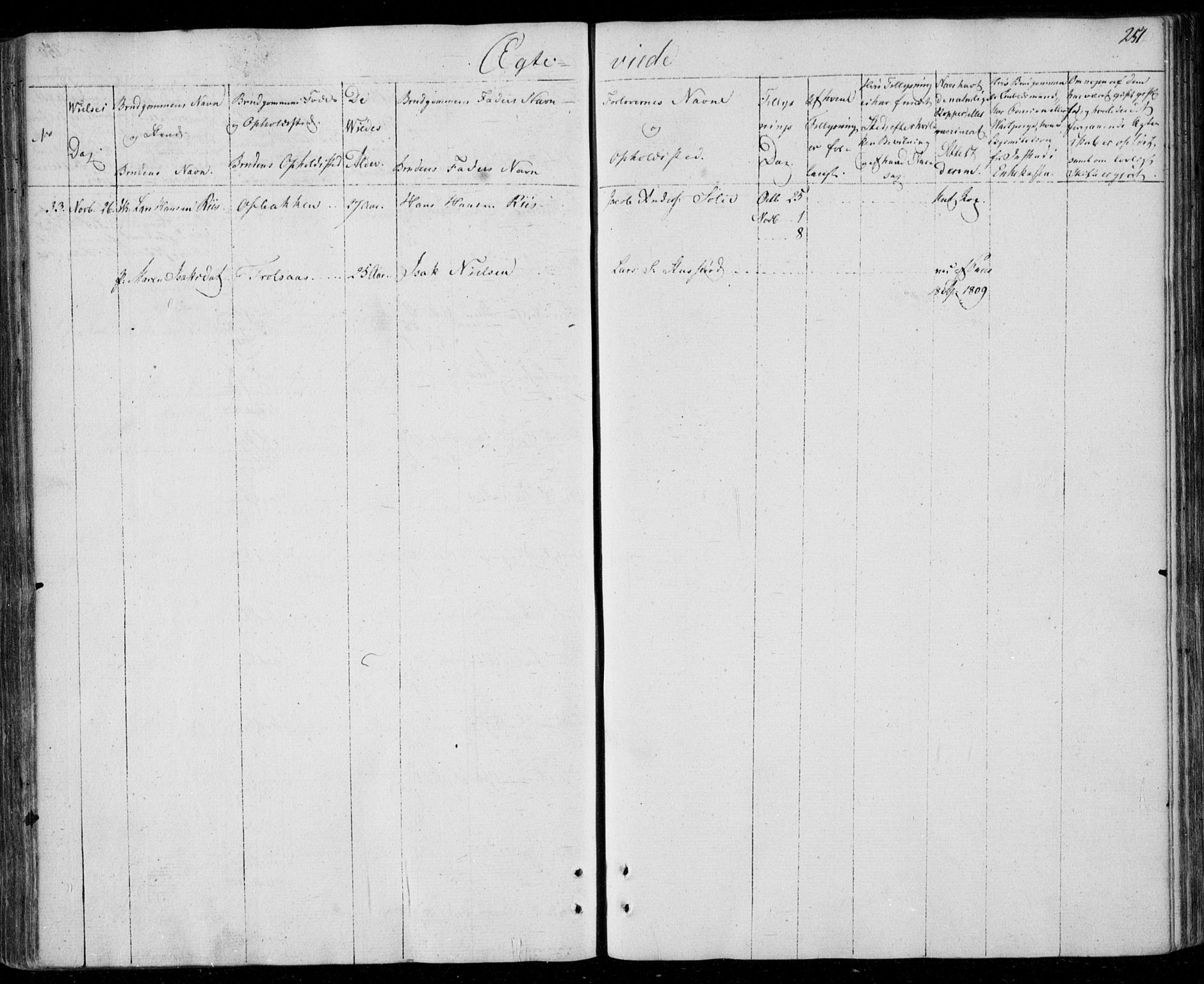 Gjerpen kirkebøker, AV/SAKO-A-265/F/Fa/L0005: Parish register (official) no. I 5, 1823-1829, p. 251