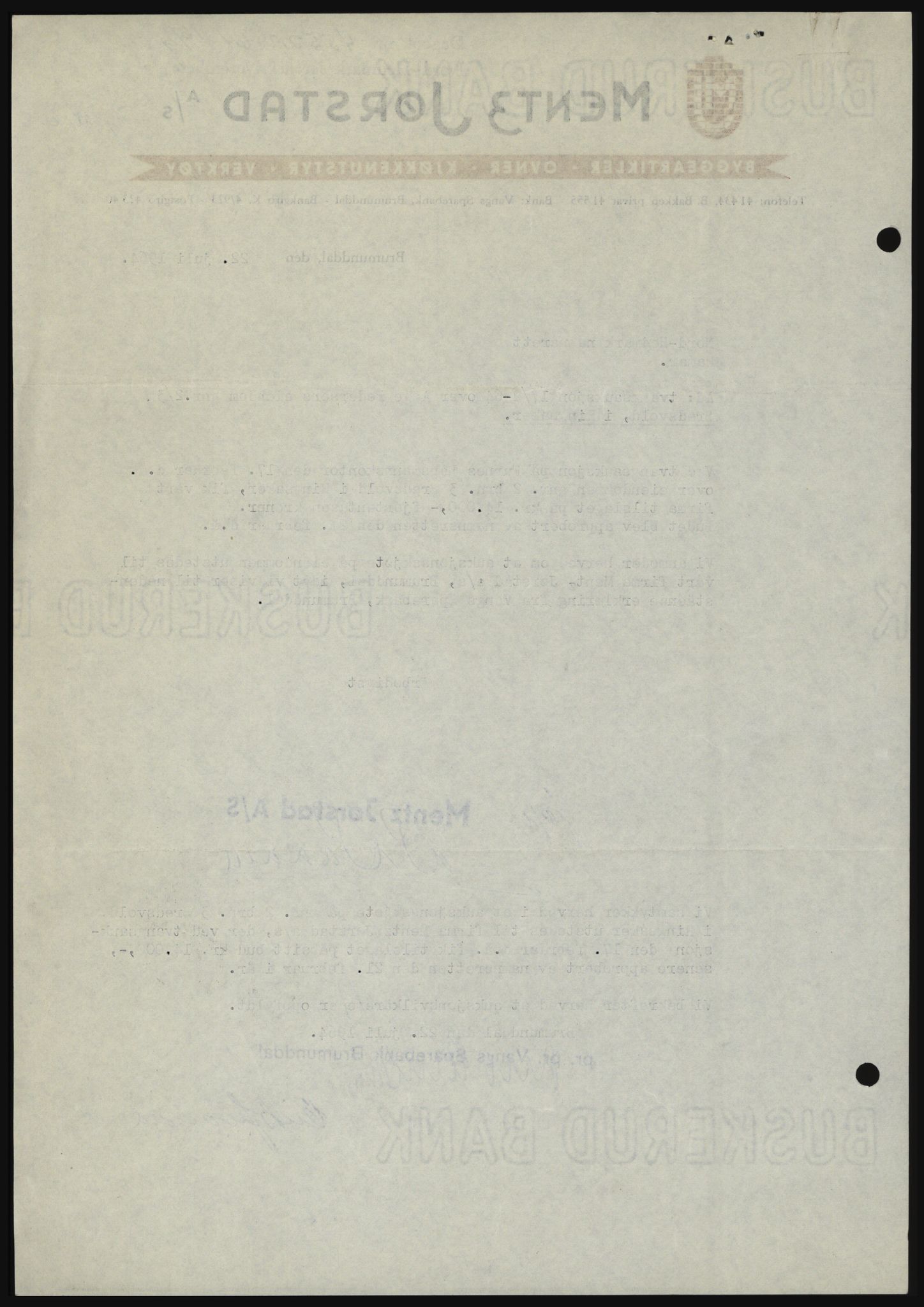 Nord-Hedmark sorenskriveri, SAH/TING-012/H/Hc/L0020: Mortgage book no. 20, 1964-1964, Diary no: : 4552/1964