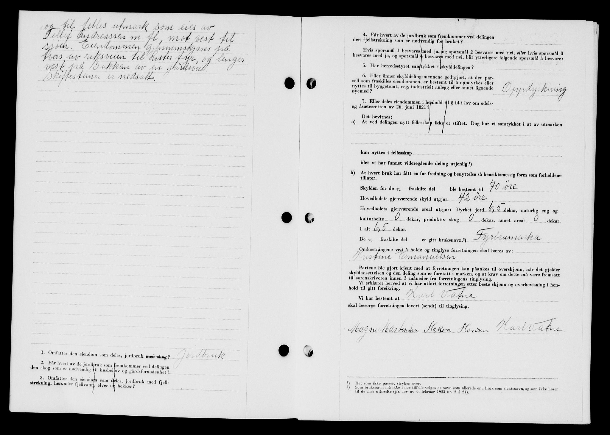 Lyngdal sorenskriveri, AV/SAK-1221-0004/G/Gb/L0680: Mortgage book no. A XXVI, 1960-1960, Diary no: : 932/1960