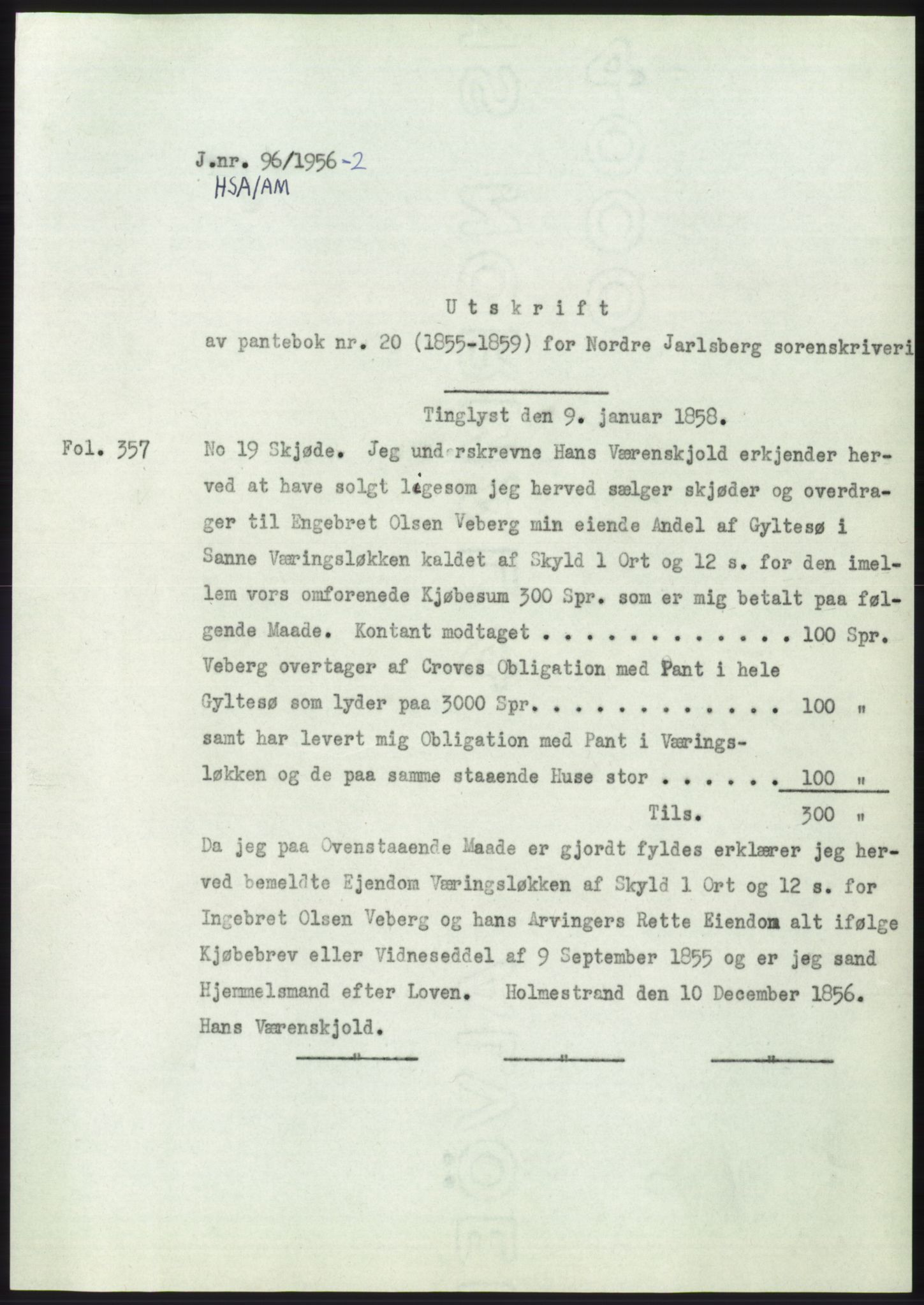Statsarkivet i Kongsberg, SAKO/A-0001, 1955-1956, p. 172