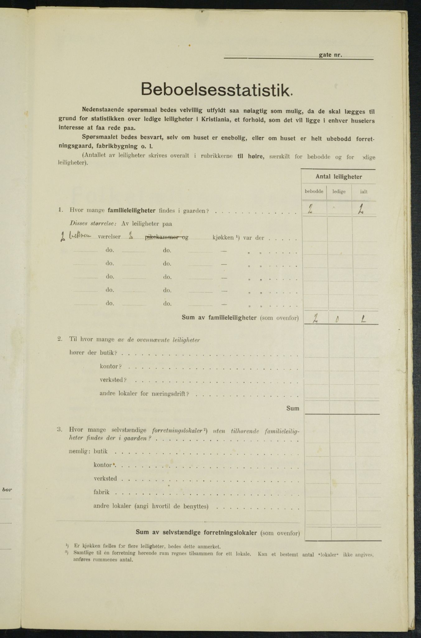 OBA, Municipal Census 1914 for Kristiania, 1914, p. 47900