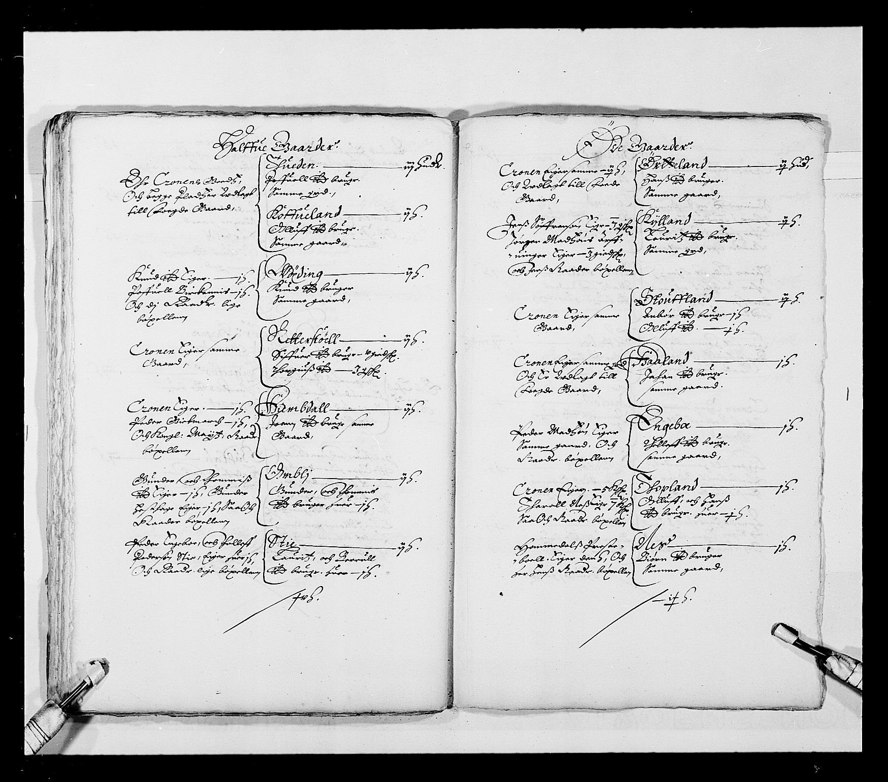 Stattholderembetet 1572-1771, RA/EA-2870/Ek/L0023/0002: Jordebøker 1633-1658: / Jordebøker for Råbyggelag og Mandal len, 1648-1649, p. 47