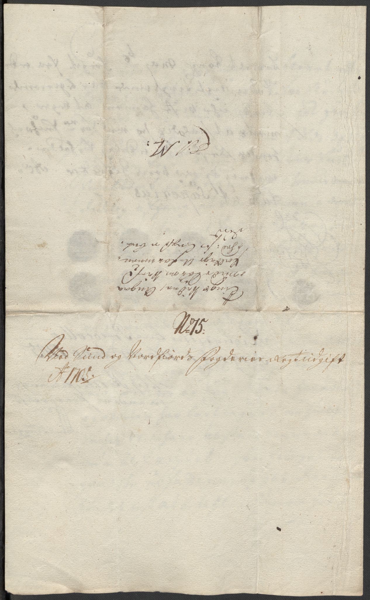 Rentekammeret inntil 1814, Reviderte regnskaper, Fogderegnskap, AV/RA-EA-4092/R53/L3429: Fogderegnskap Sunn- og Nordfjord, 1705, p. 229