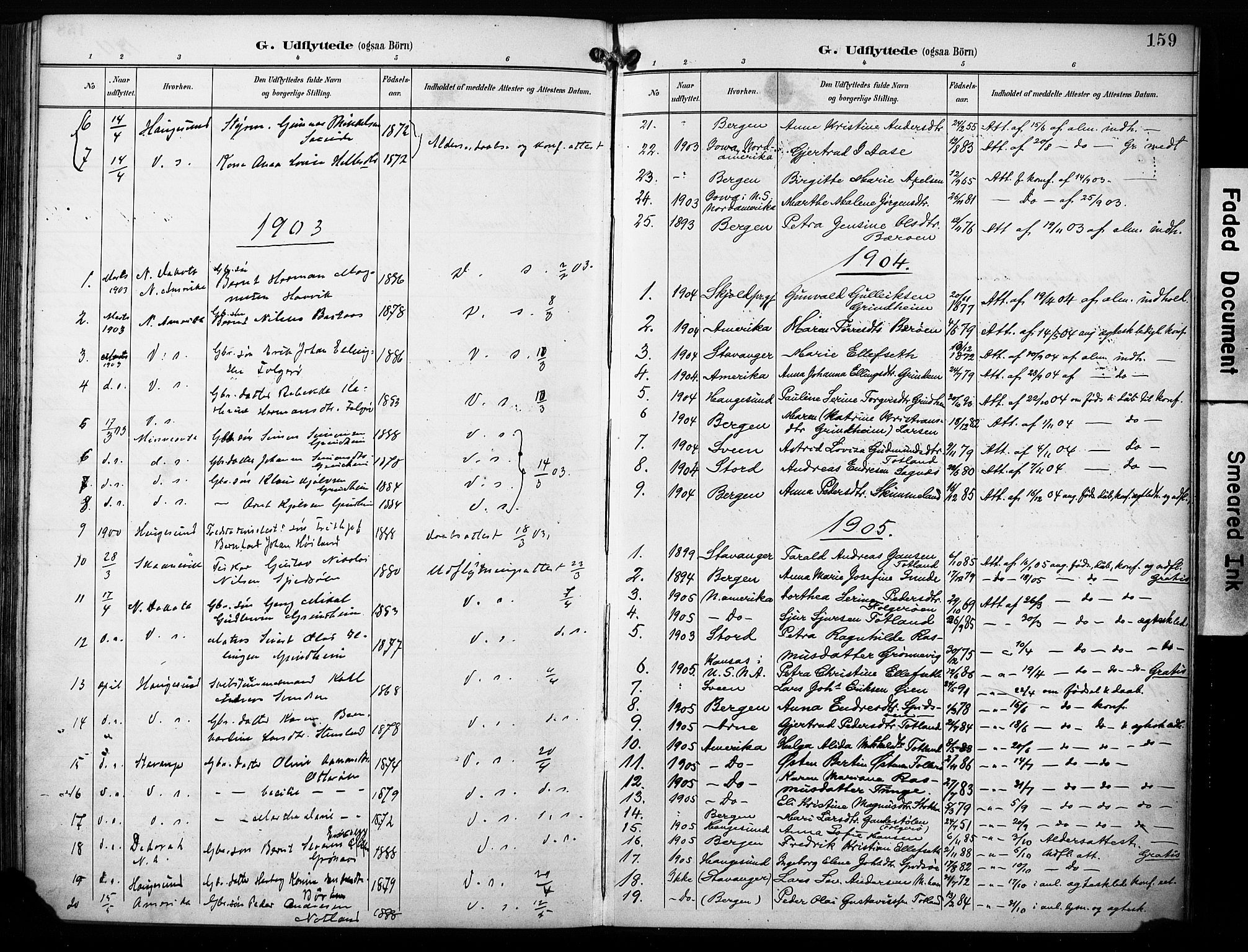 Finnås sokneprestembete, SAB/A-99925/H/Ha/Haa/Haab/L0002: Parish register (official) no. B 2, 1895-1906, p. 159